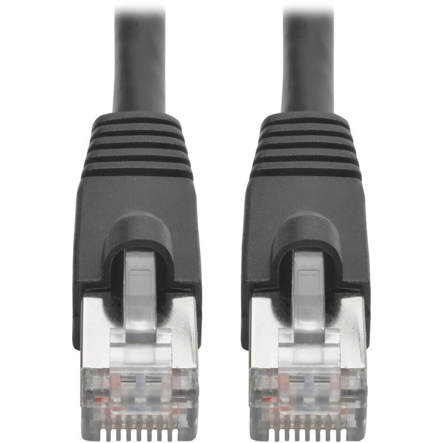 Tripp Lite by Eaton Cat6a 10G Snagless Shielded STP Ethernet Cable (RJ45 M/M) PoE Black 10 ft. (3.05 m)