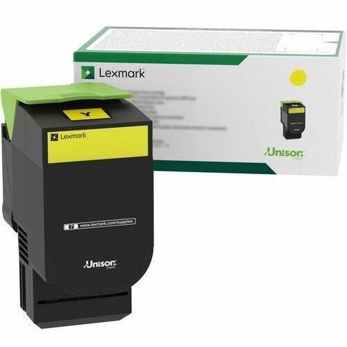 Lexmark Original Standard Yield Laser Toner Cartridge - Yellow - 1 Pack