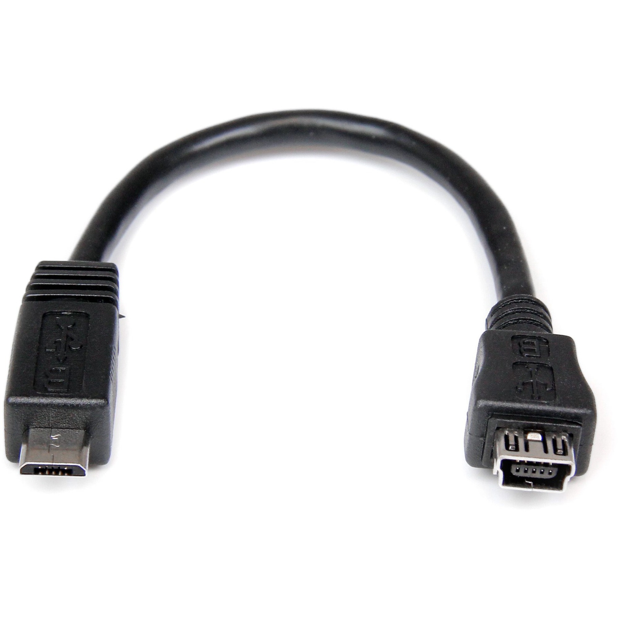 StarTech 6in Micro USB to Mini USB Adapter Cable M/F