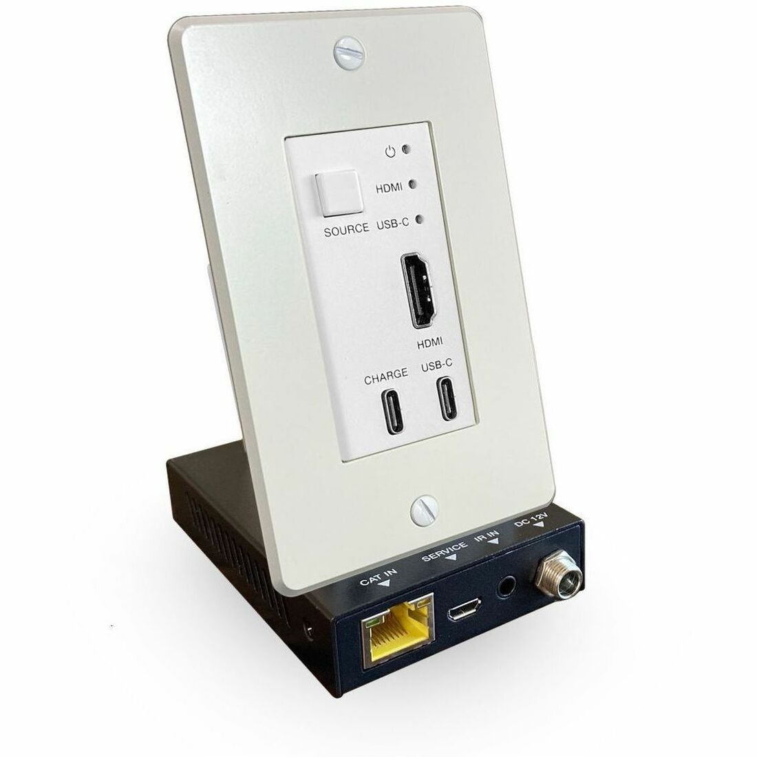 Comprehensive Pro AV/IT Integrator Series™ HDMI & USB-C 4K60Hz Wall Plate Extender Kit up to 164ft