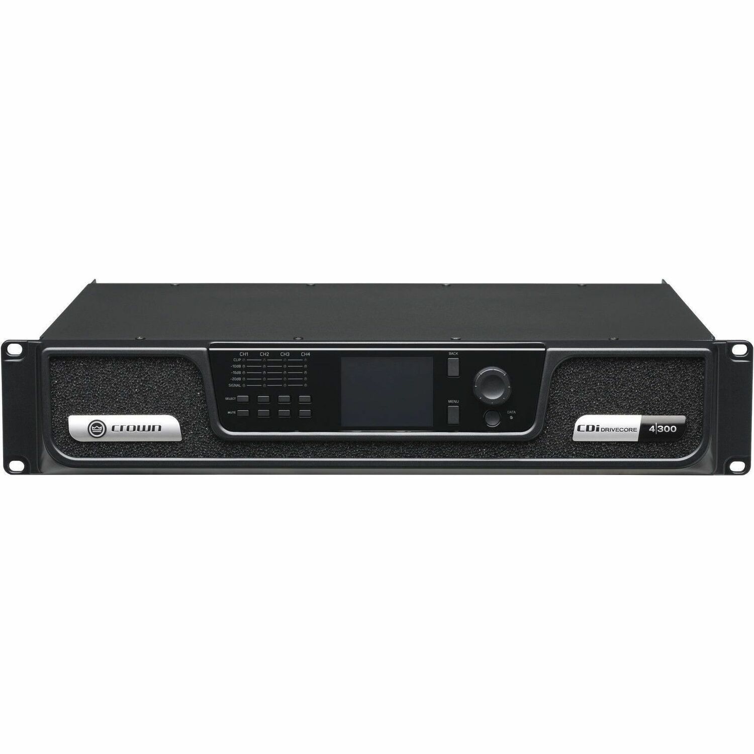 Crown CDi DriveCore Amplifier - 300 W RMS - 4 Channel - Black