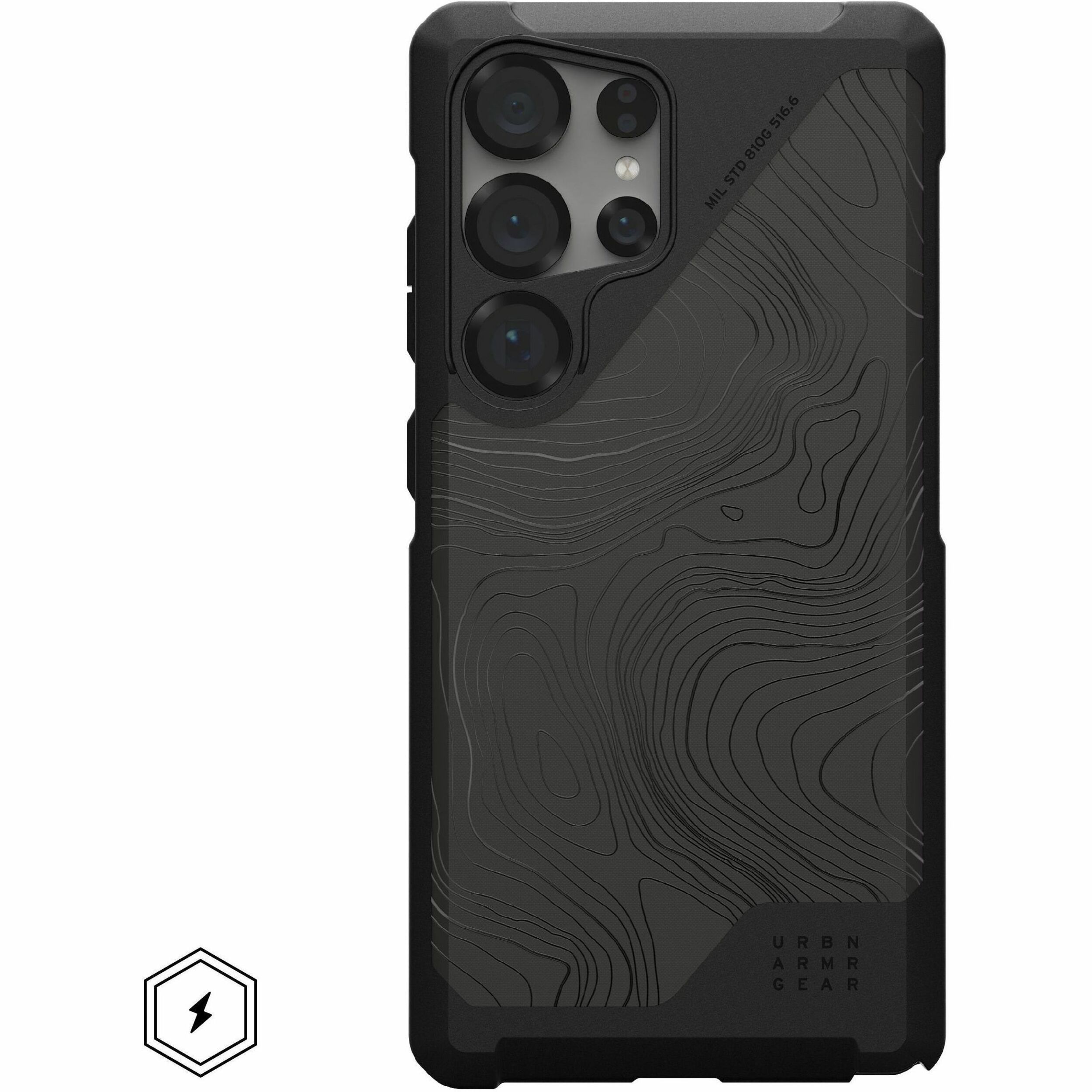 Urban Armor Gear Metropolis LT Galaxy S25 Ultra Case - Topography Black