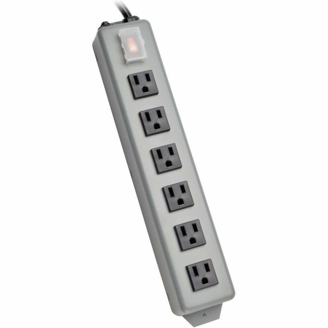 Tripp Lite by Eaton Waber Industrial Power Strip Metal Lighted Power Switch 6-Outlet 6 ft. (1.83 m) Cord