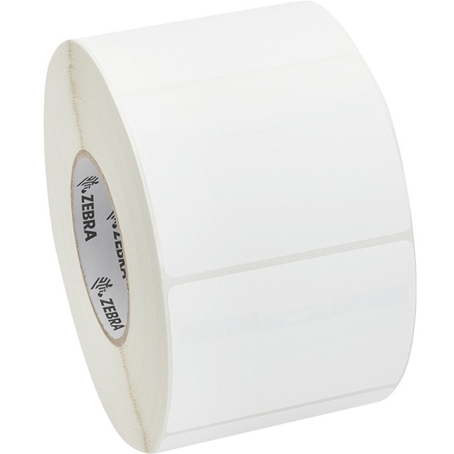 Zebra Label Paper 4 x 3in Direct Thermal Zebra Z-Perform 2000D 3 in core