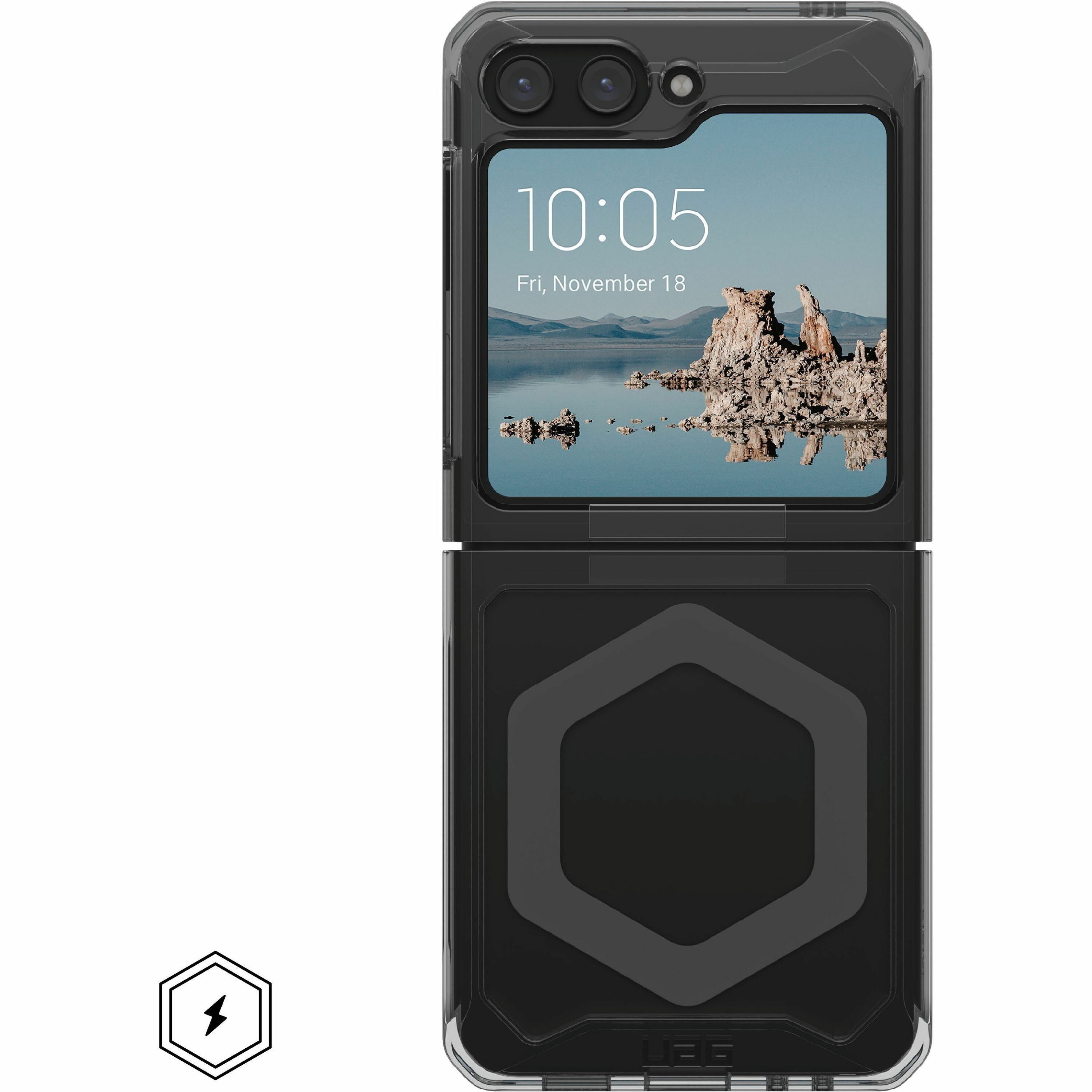 UAG Plyo Pro Galaxy Z Flip5 (2023) Case - Ash/Space Grey