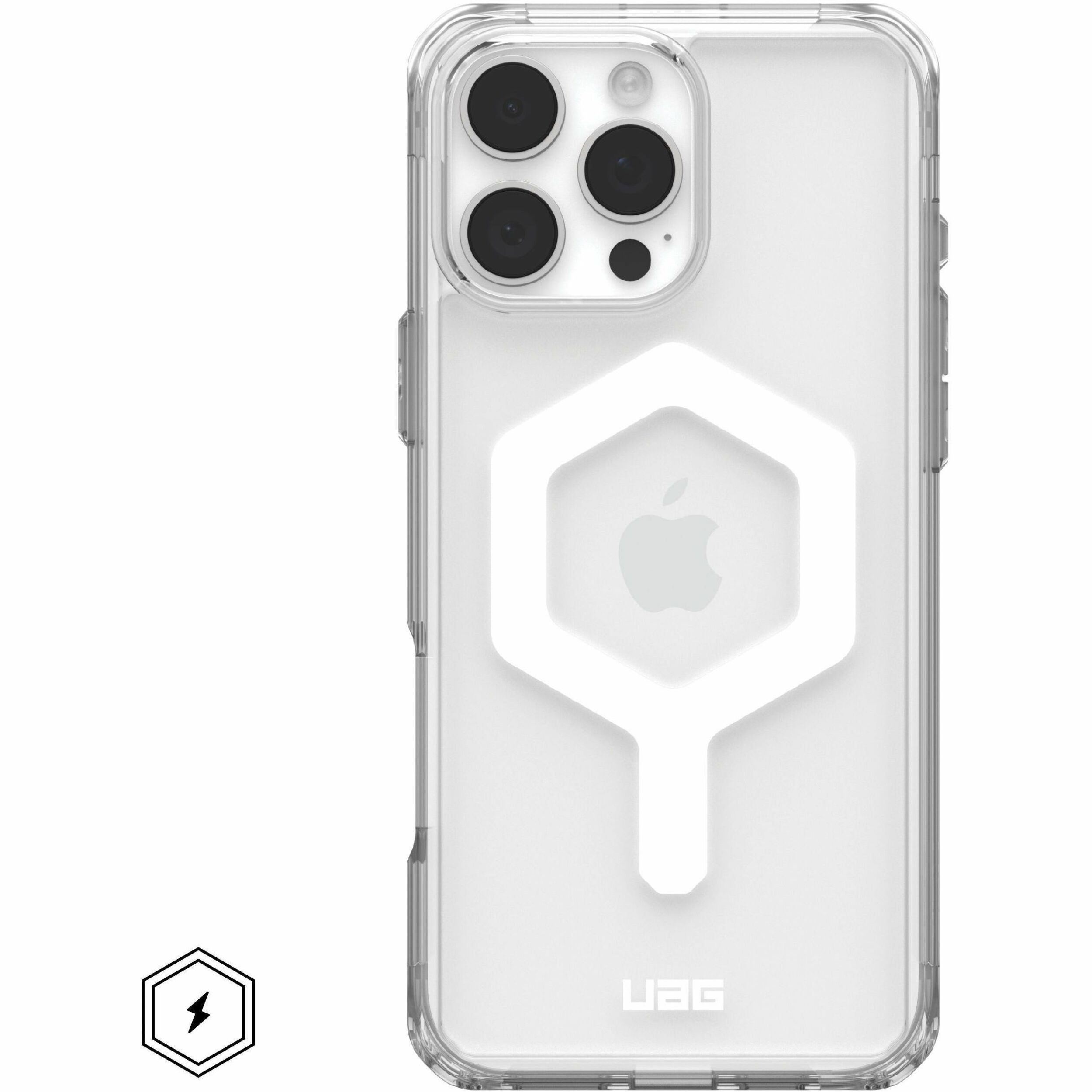 Urban Armor Gear Plyo iPhone 16 Pro Max Case - Ice/White