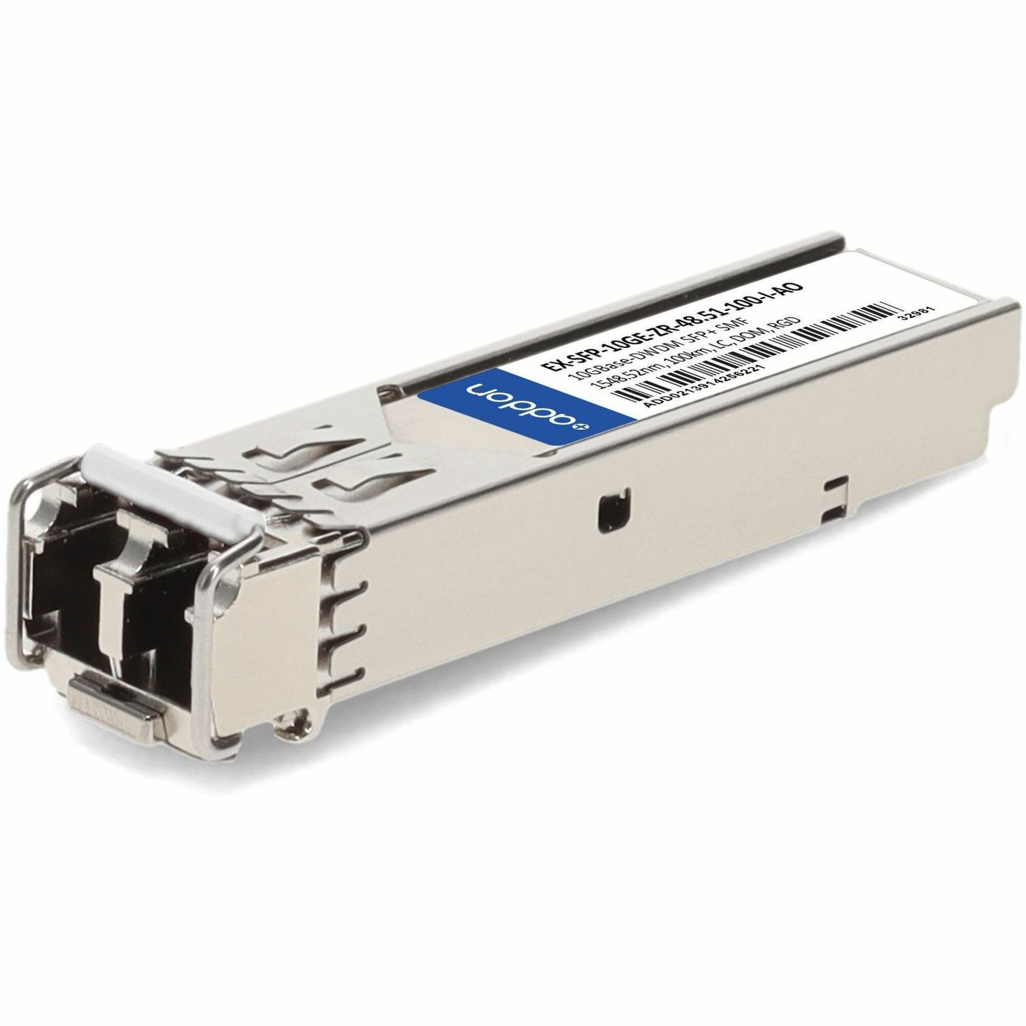 AddOn Juniper Networks&reg; EX-SFP-10GE-ZR-48.51-100-I Compatible TAA 10GBase-DWDM SFP+ Transceiver (SMF, 1548.51nm, 100km, LC, DOM, -40 to 85C)