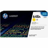 HP 648A (CE262A) Original Standard Yield Laser Toner Cartridge - Single Pack - Yellow - 1 Each