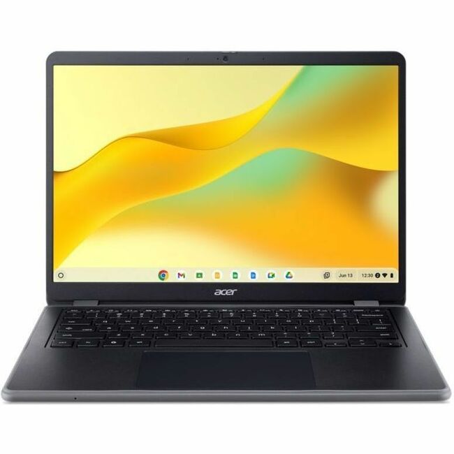 Acer Chromebook 514 C937T C937T-C0AM 14" Touchscreen Clamshell Chromebook - WUXGA - 60 Hz - Intel N-Series N150 - 8 GB - 128 GB Flash Memory - English (US) Keyboard - Black