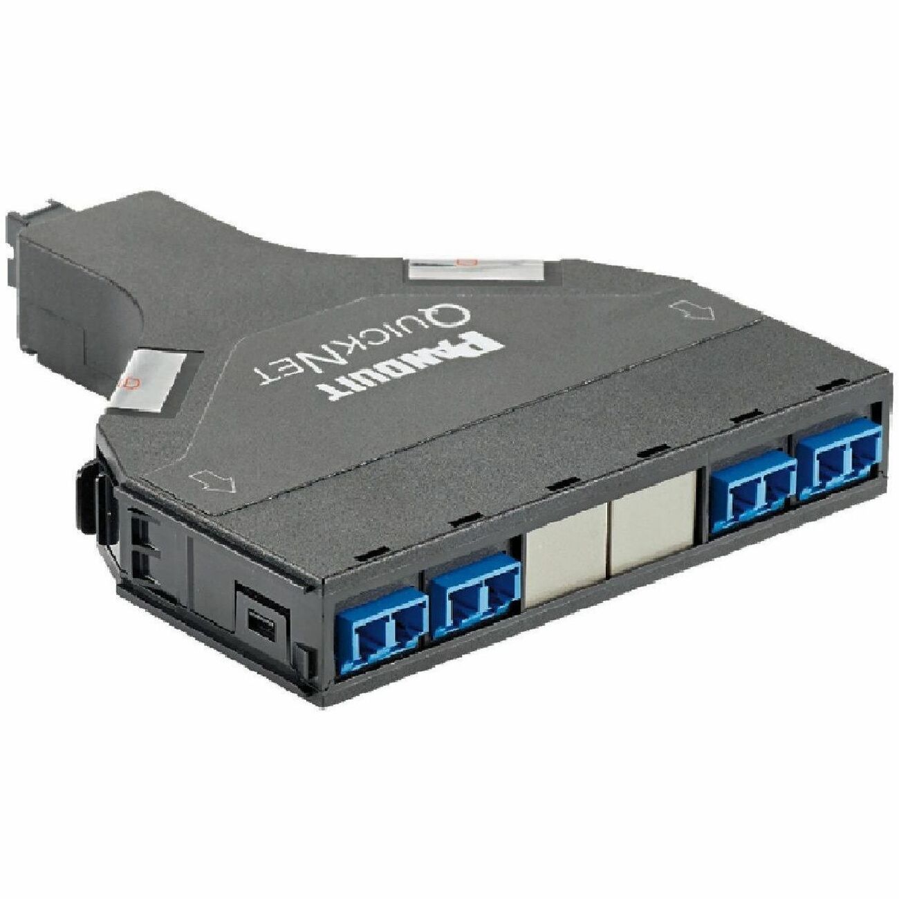 Panduit OS2 Quicknet Cassette, 4-to-1 Conversion, 8F, Opt IL, Universal
