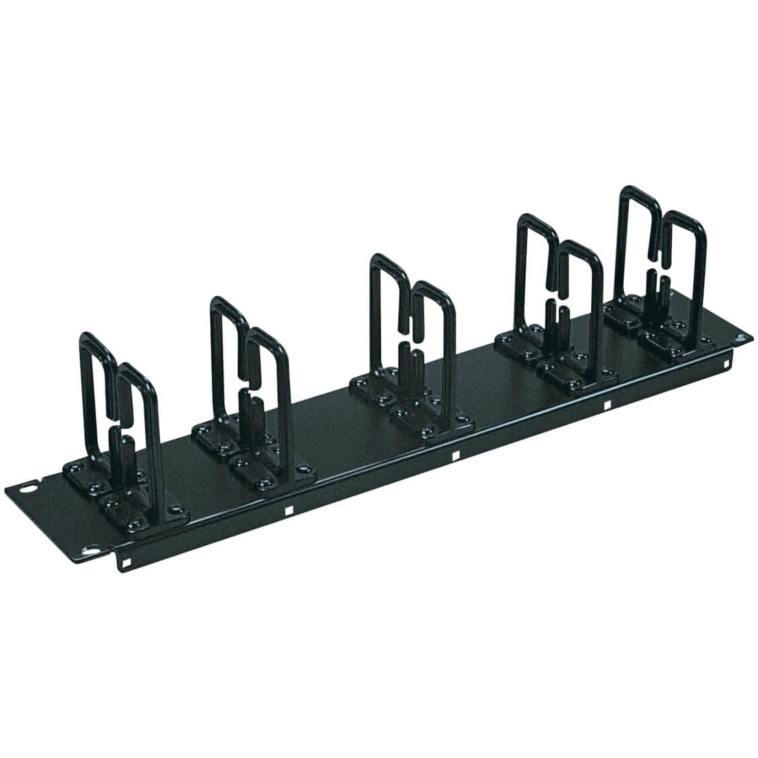 Eaton Tripp Lite Series SmartRack 2U Horizontal Cable Manager - Flexible ring type