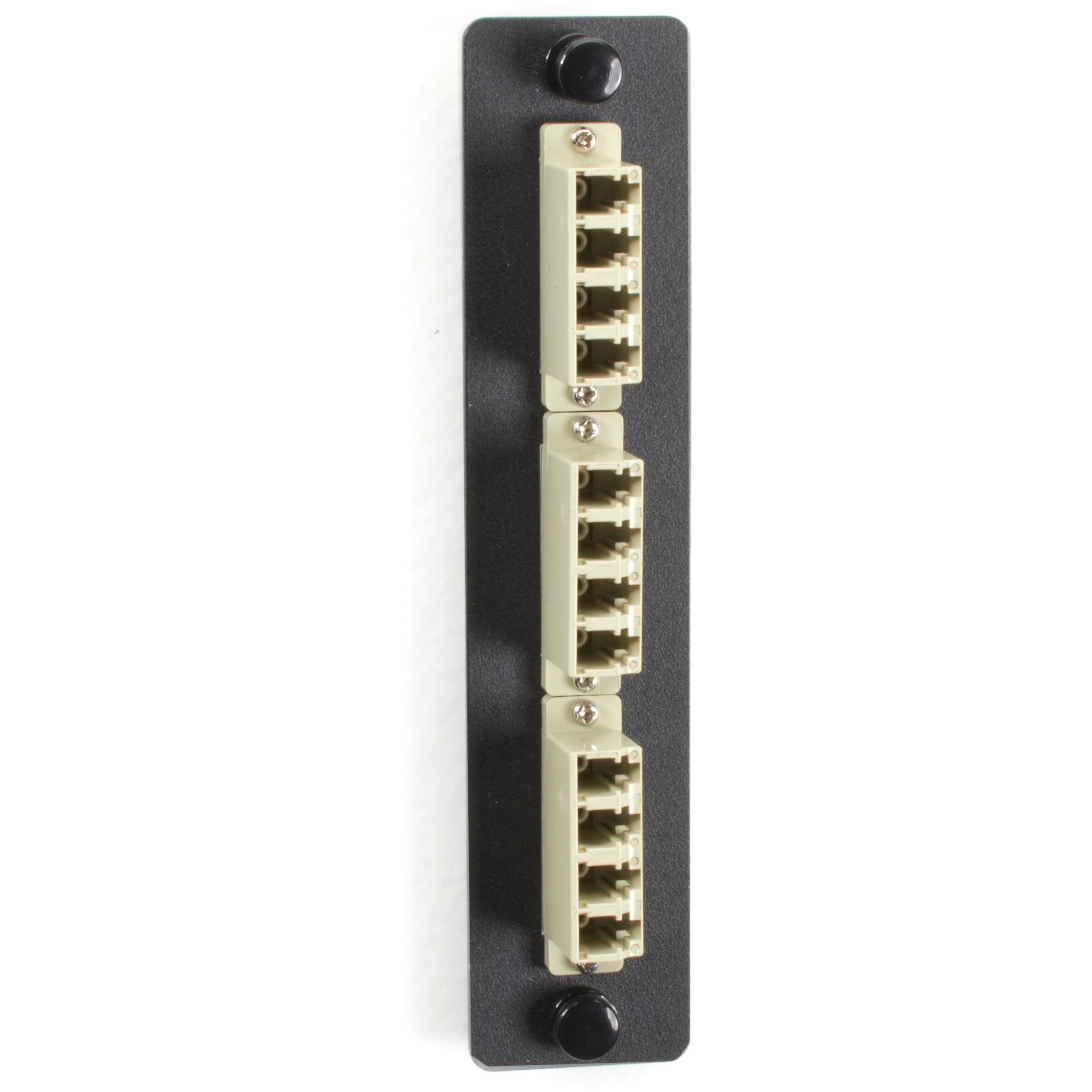 Black Box Low-Density Multimode Fiber Adapter Panel - Ceramic Sleeve