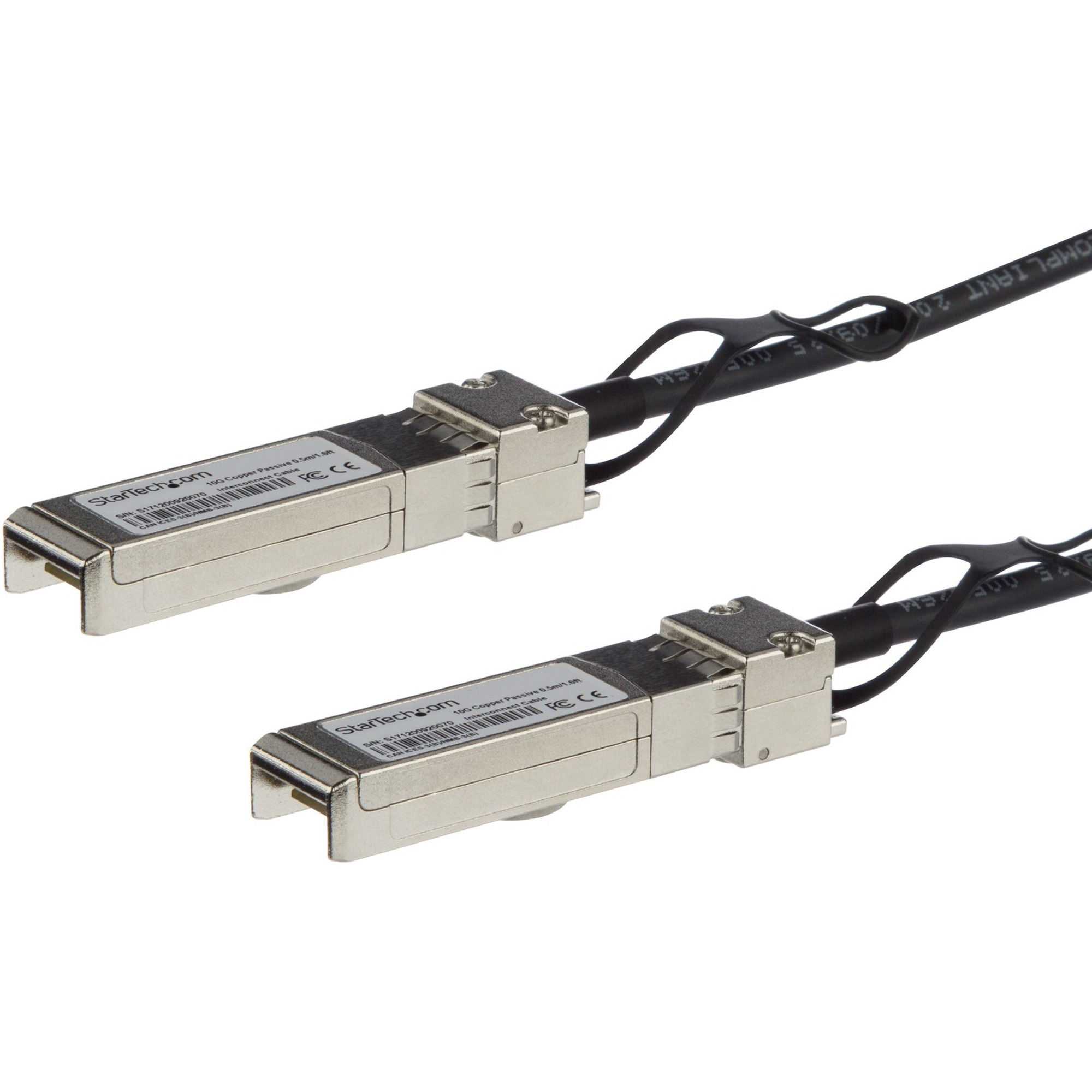 StarTech 1m SFP+ to SFP+ Direct Attach Cable for Juniper EX-SFP-10GE-DAC-1M 10GbE SFP+ Copper DAC 10 Gbps Passive Twinax
