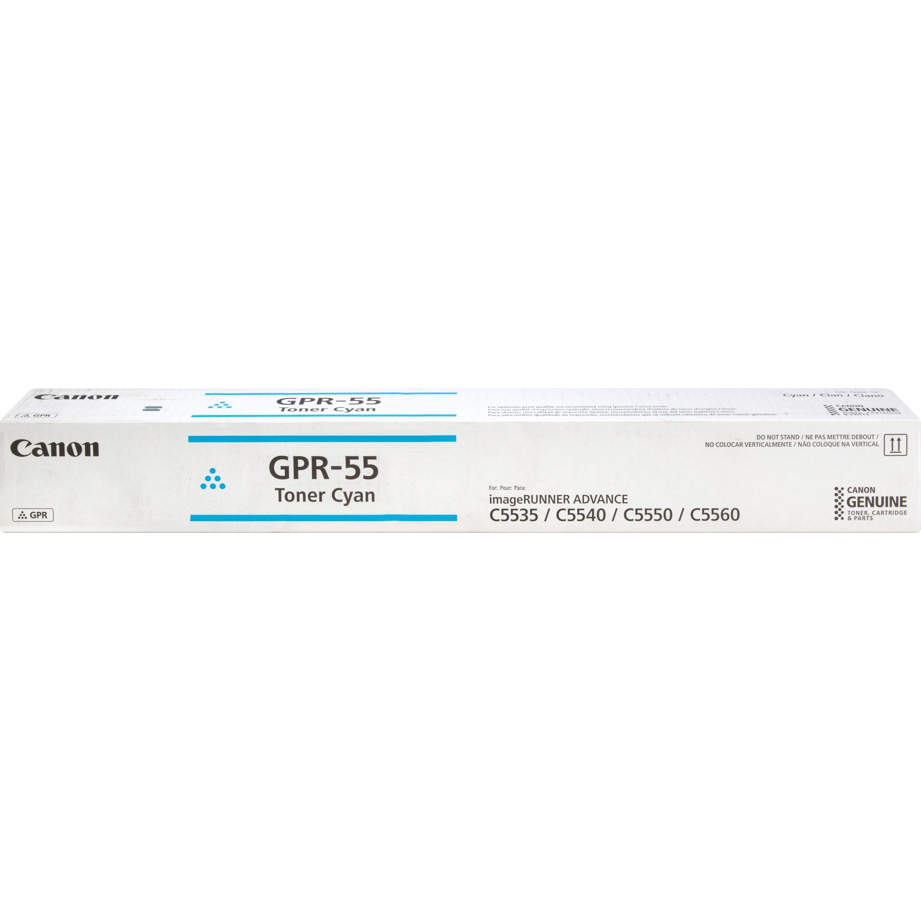 Canon GPR-55 Original Laser Toner Cartridge - Cyan - 1 Each