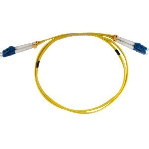 CE COMM Yellow Single Mode Duplex Fiber Optic Cables - LC/LC