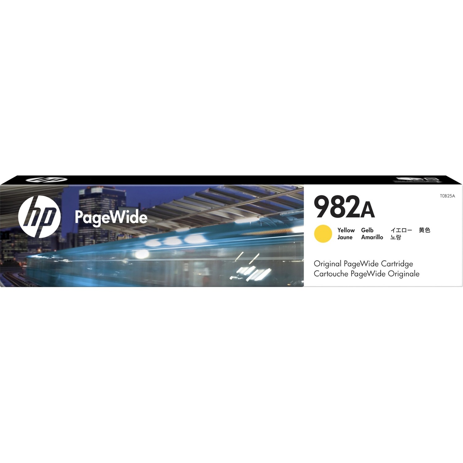 HP 982A Original Page Wide Ink Cartridge - Yellow Pack