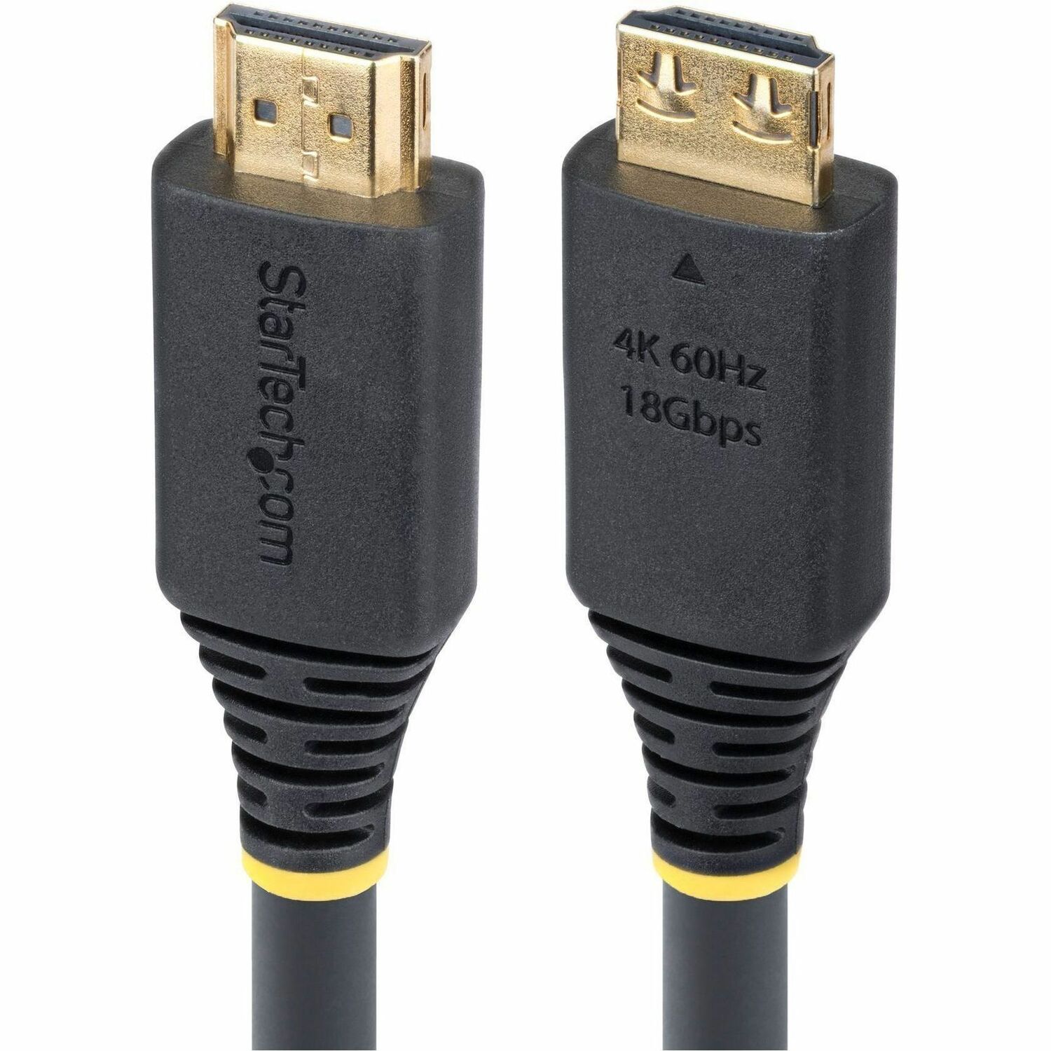 StarTech 7m (23ft) High Speed HDMI Cable with Gripping Connectors, 4K 60Hz/1440p 144Hz, 18Gbps, UHD HDMI Cord, TPE Jacket
