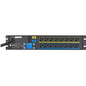 Eaton Metered Input Rack PDU 100-127V 2.88kW max L5-30P 2U Single-Phase PDU