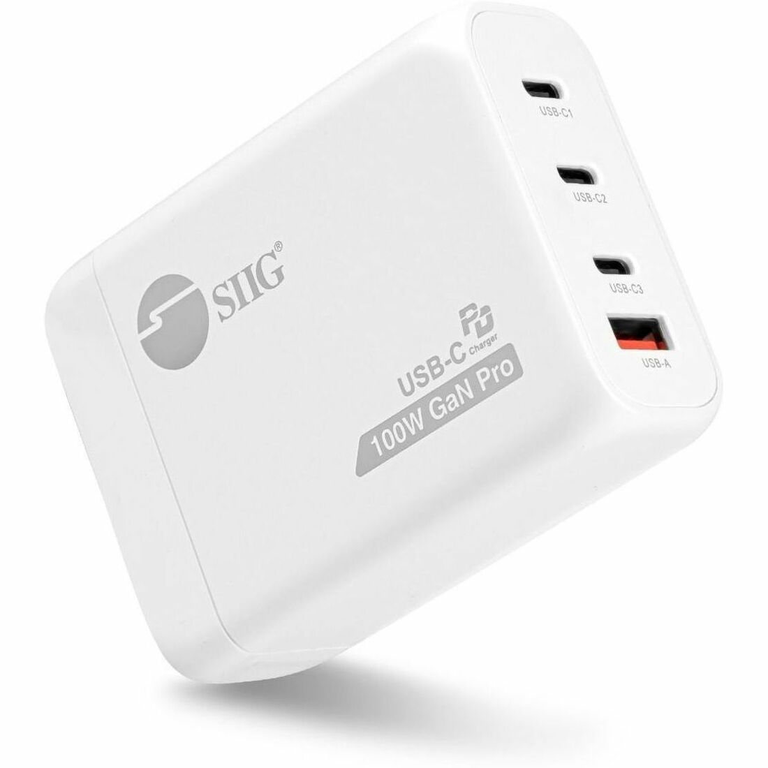 SIIG 100W GaN PD Combo Charger - 3C1A