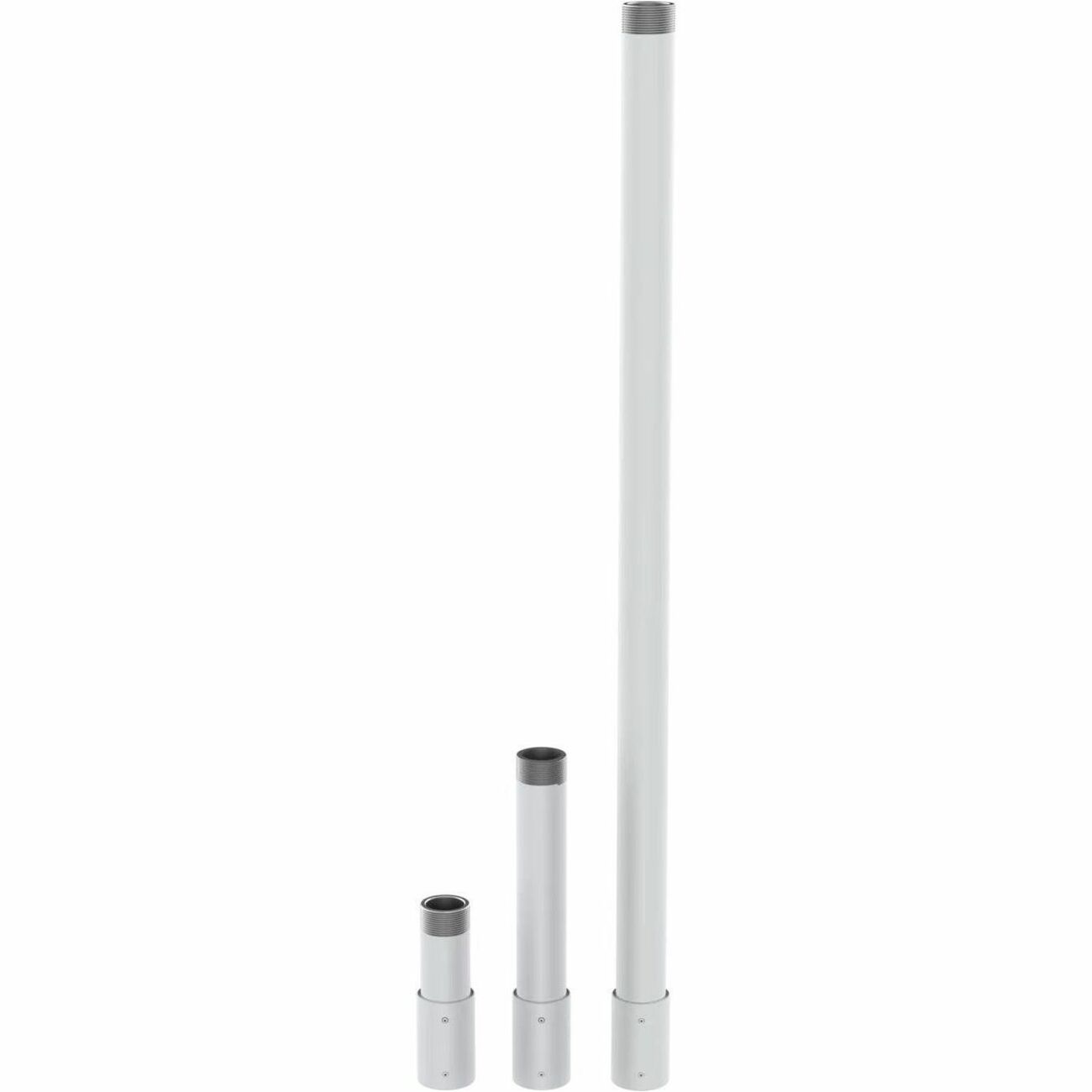 AXIS TP3908-E Mounting Pipe for Surveillance Camera - White - Horizontal/Vertical