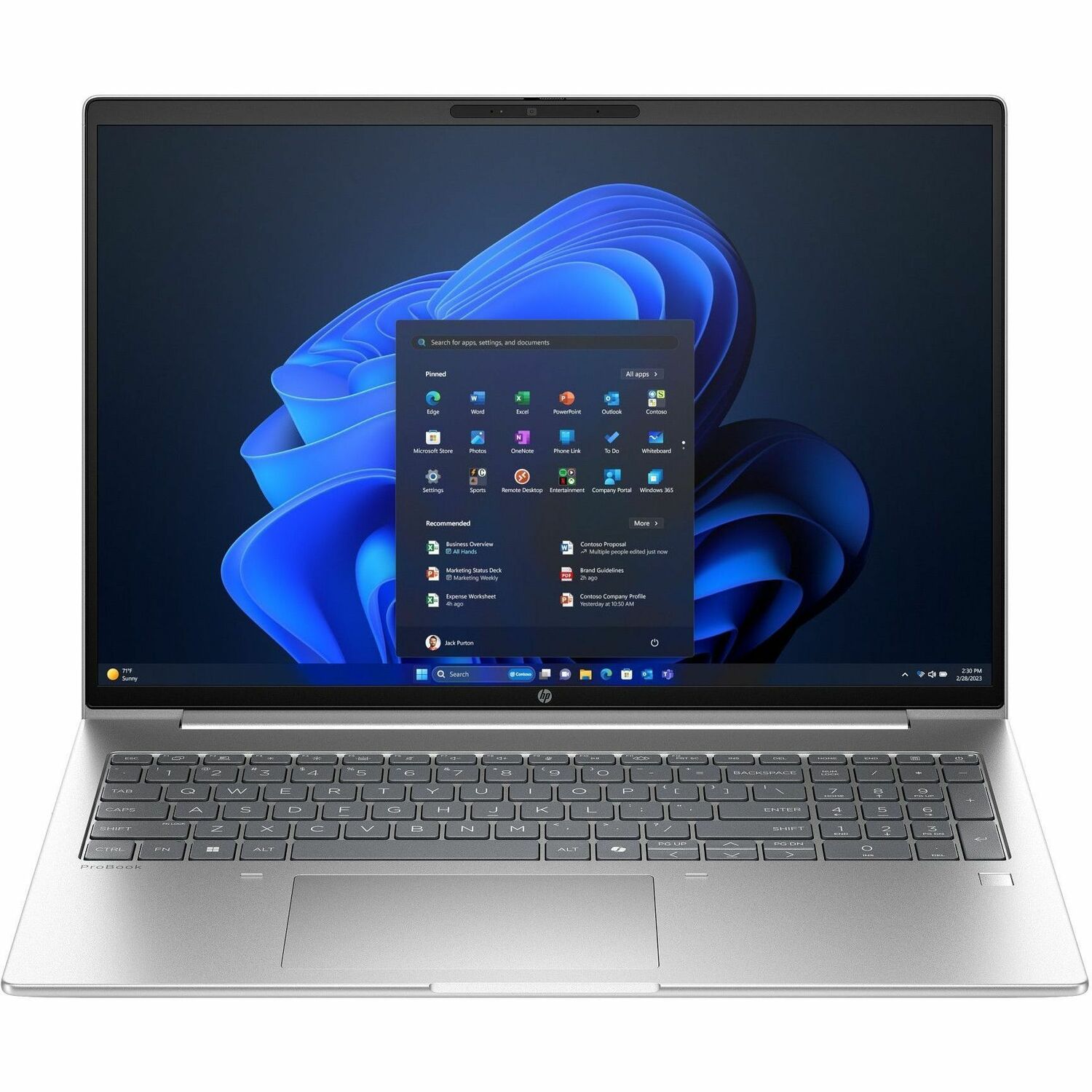 HP ProBook 4 G1i 16" Notebook - 60 Hz - Intel Core Ultra 5 Series 2 225U - 16 GB - 256 GB SSD