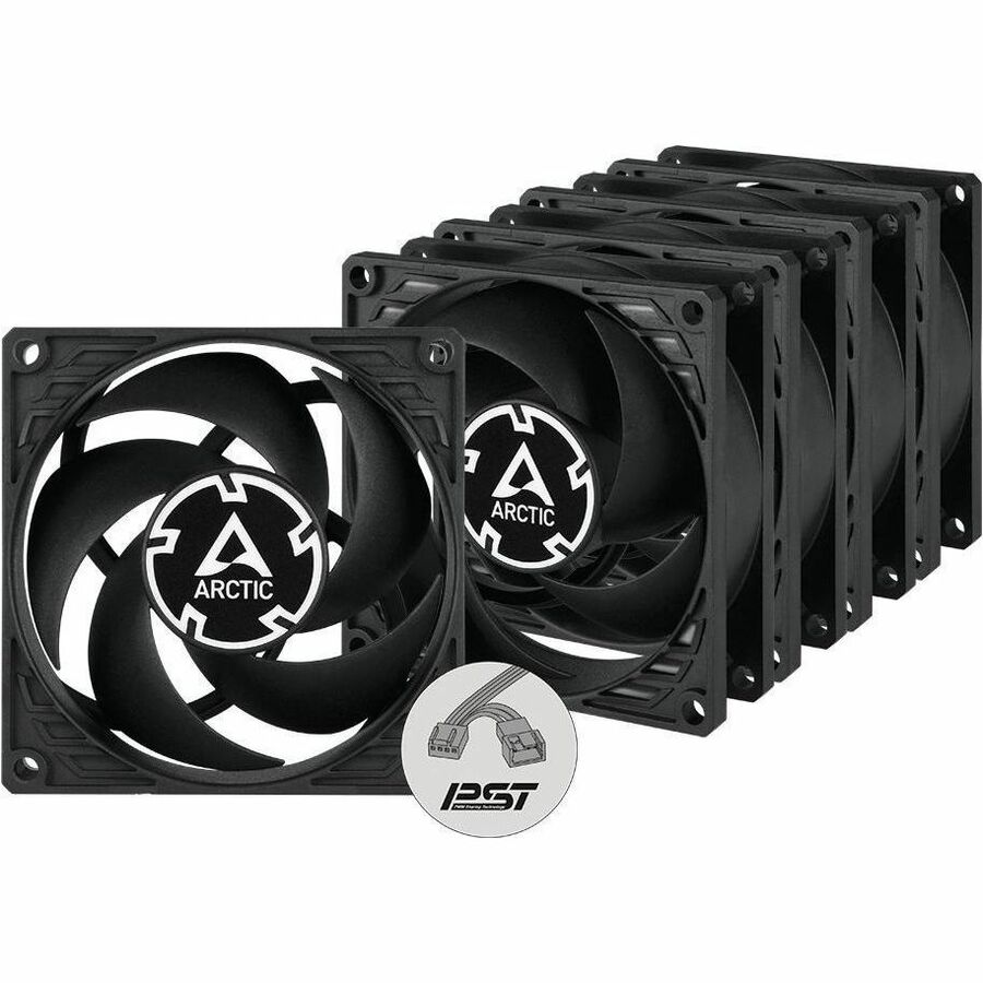 Arctic P8 PWM PST Cooling Fan - 5 Pack