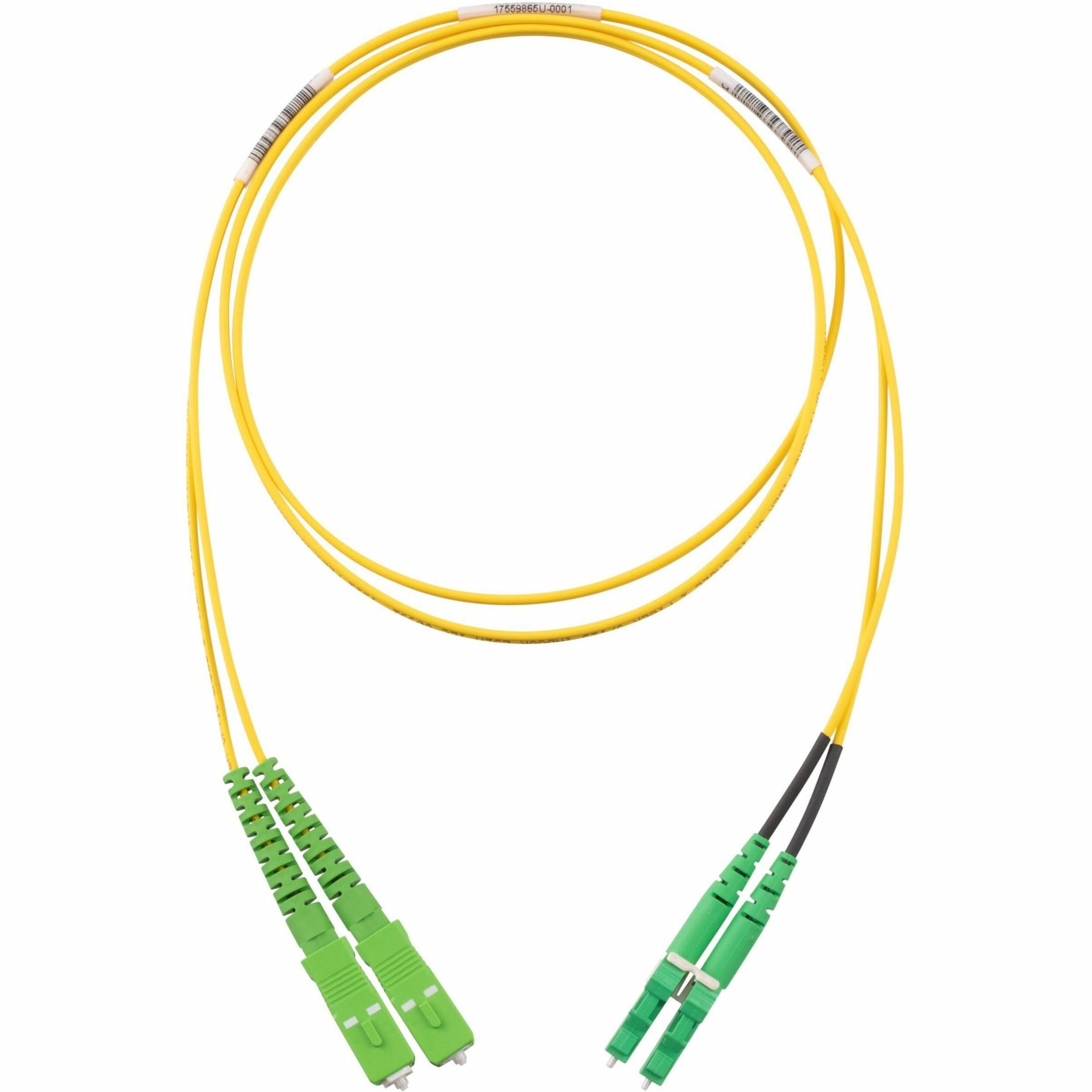 Panduit OS2 2f 1.6mm PC OFNR SC APC / LC APC Std Polarity Std IL 20m