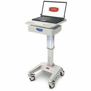 Capsa Healthcare - LX5 Non-Powered Cart (LX5-NG-D10-M-35) - Light Duty Mobile Computing Cart