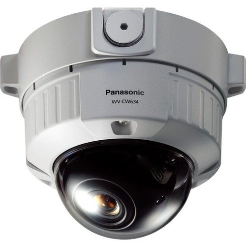 Panasonic Super Dynamic 6 WV-CW634S Surveillance Camera - Color, Monochrome - Dome