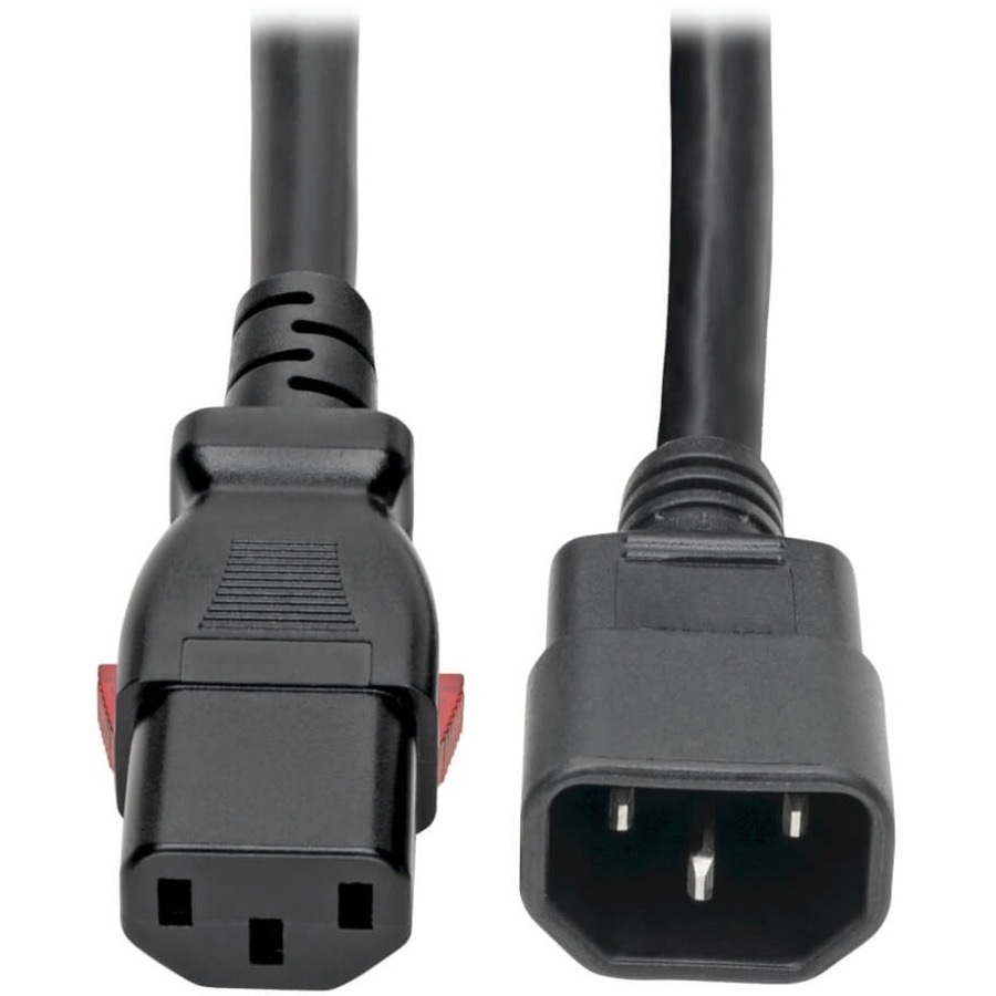 Tripp Lite by Eaton Heavy-Duty PDU Power Cord Locking C13 to C14 - 15A 250V 14 AWG 6 ft. (1.83 m)