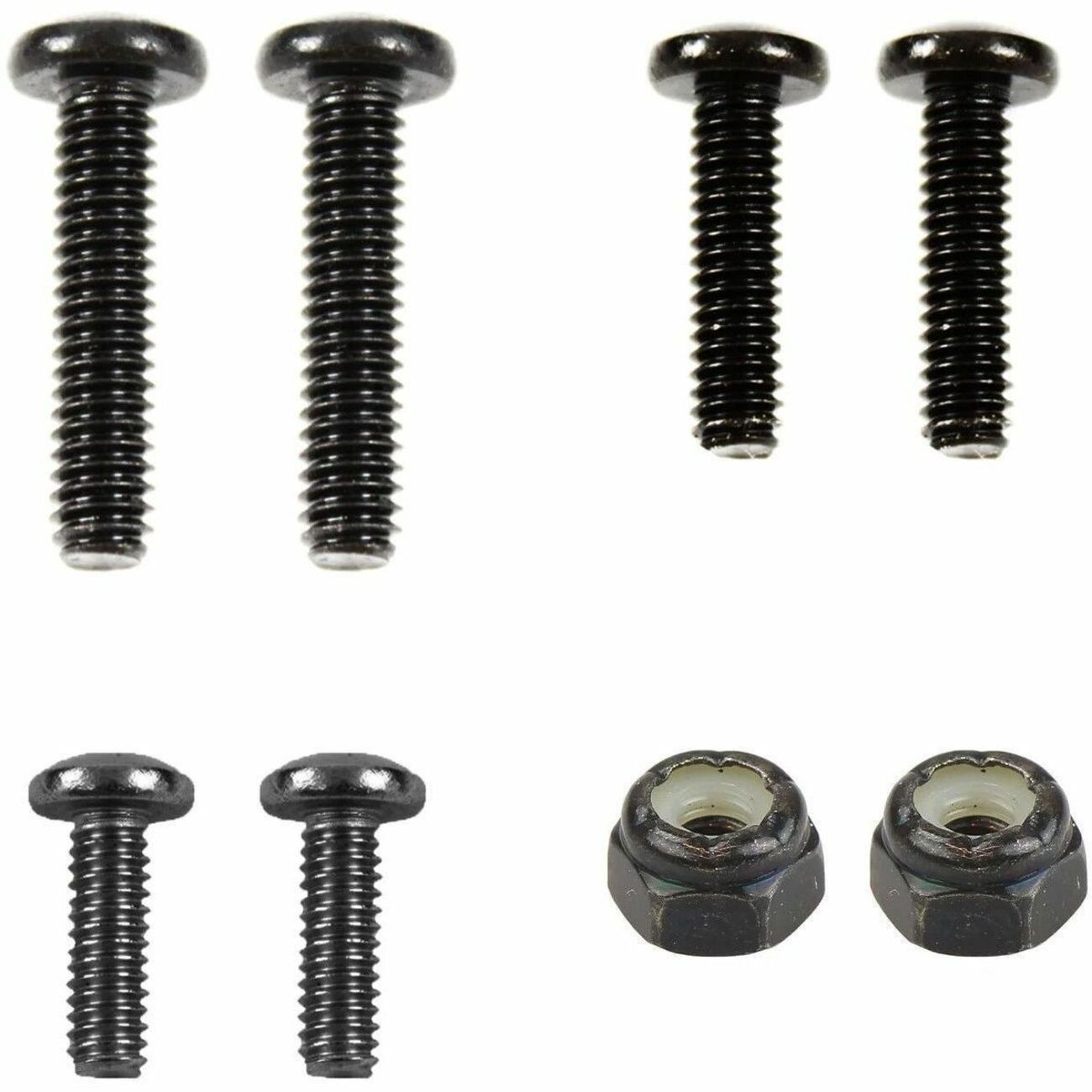 RAM Mounts Universal Hardware Pack - #8-32 Screws & Nylock Nuts
