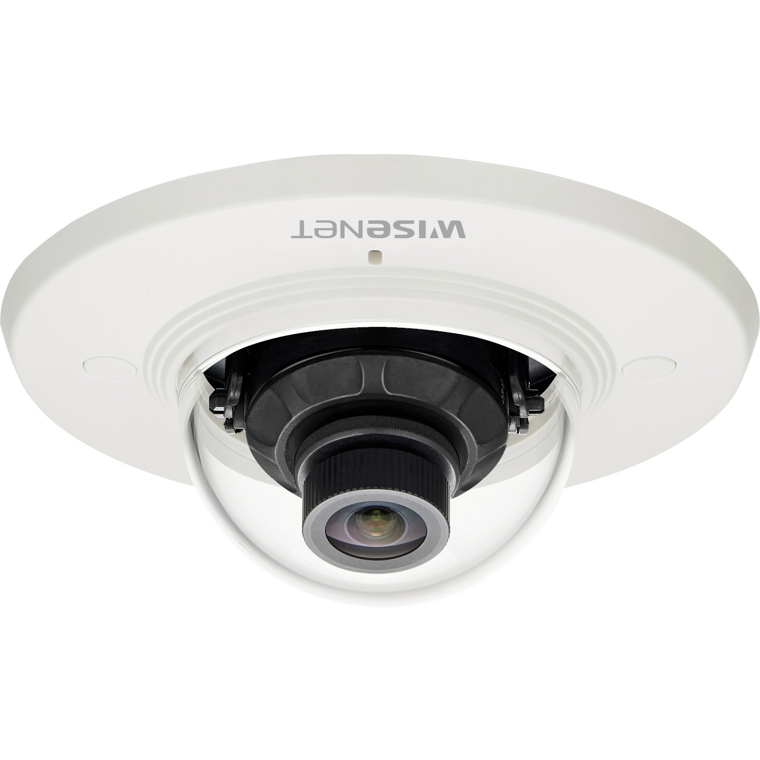 Wisenet XND-8020F 5 Megapixel Indoor Network Camera - Color - Dome - Black, Ivory