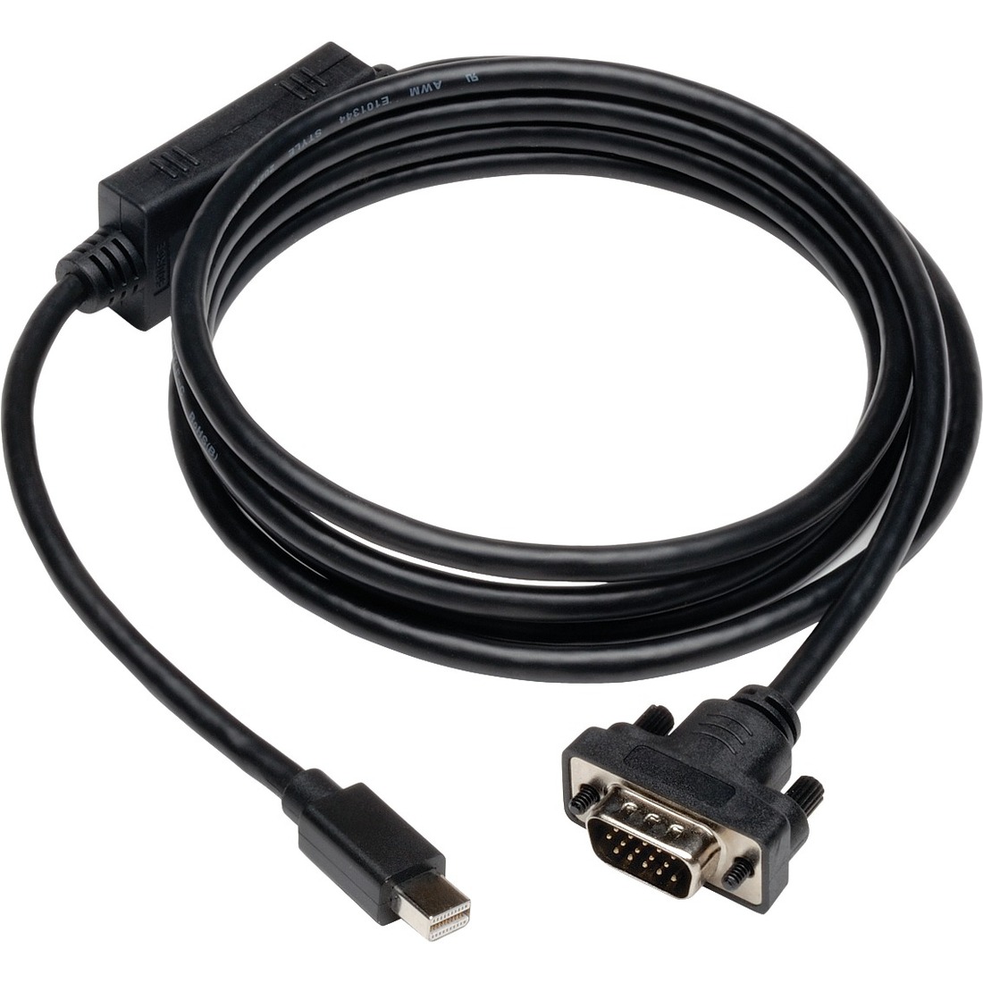Eaton Tripp Lite Series Mini DisplayPort 1.2 to VGA Active Adapter Cable (M/M), 10 ft. (3.1 m)