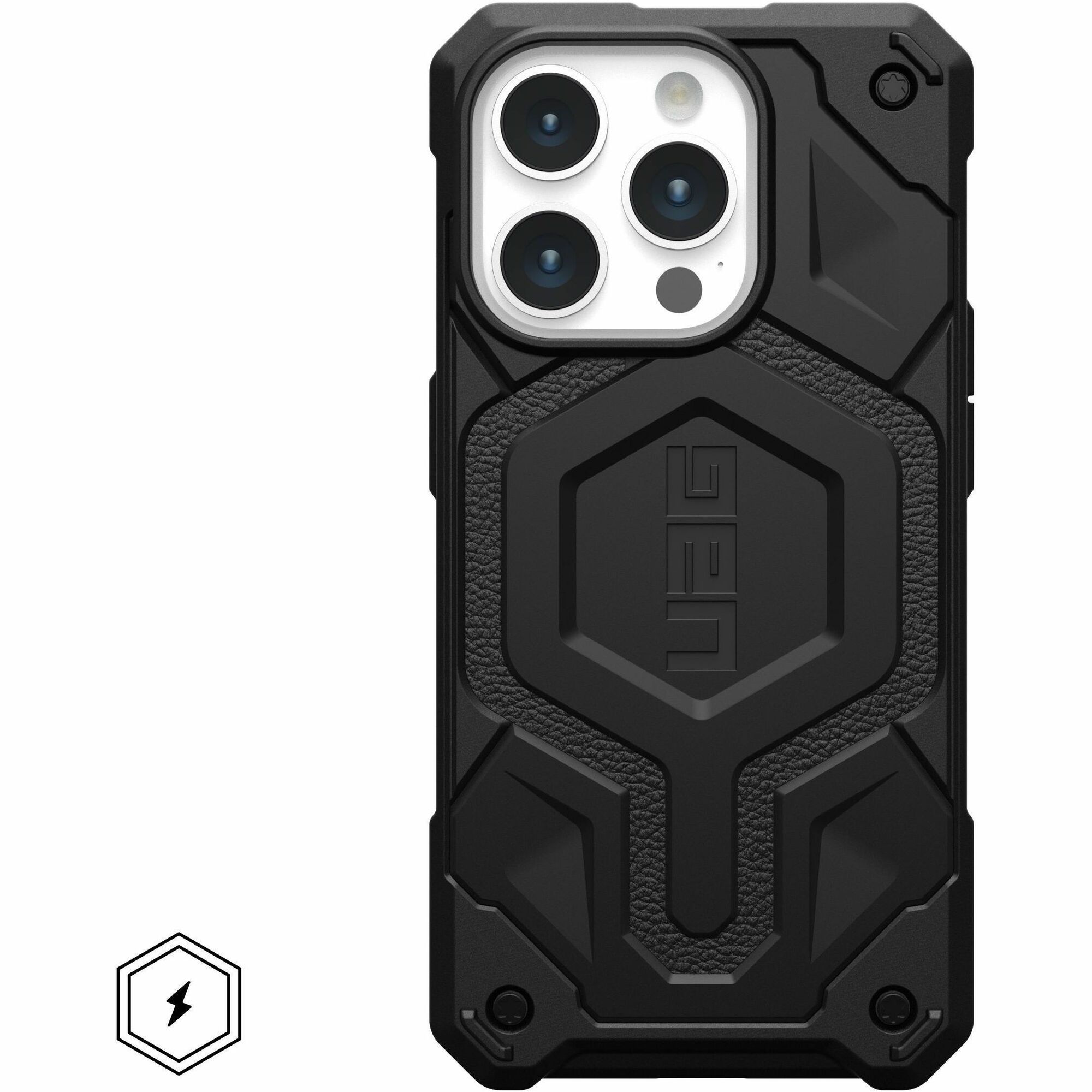 Urban Armor Gear Monarch Pro iPhone 15 Pro Case - Black