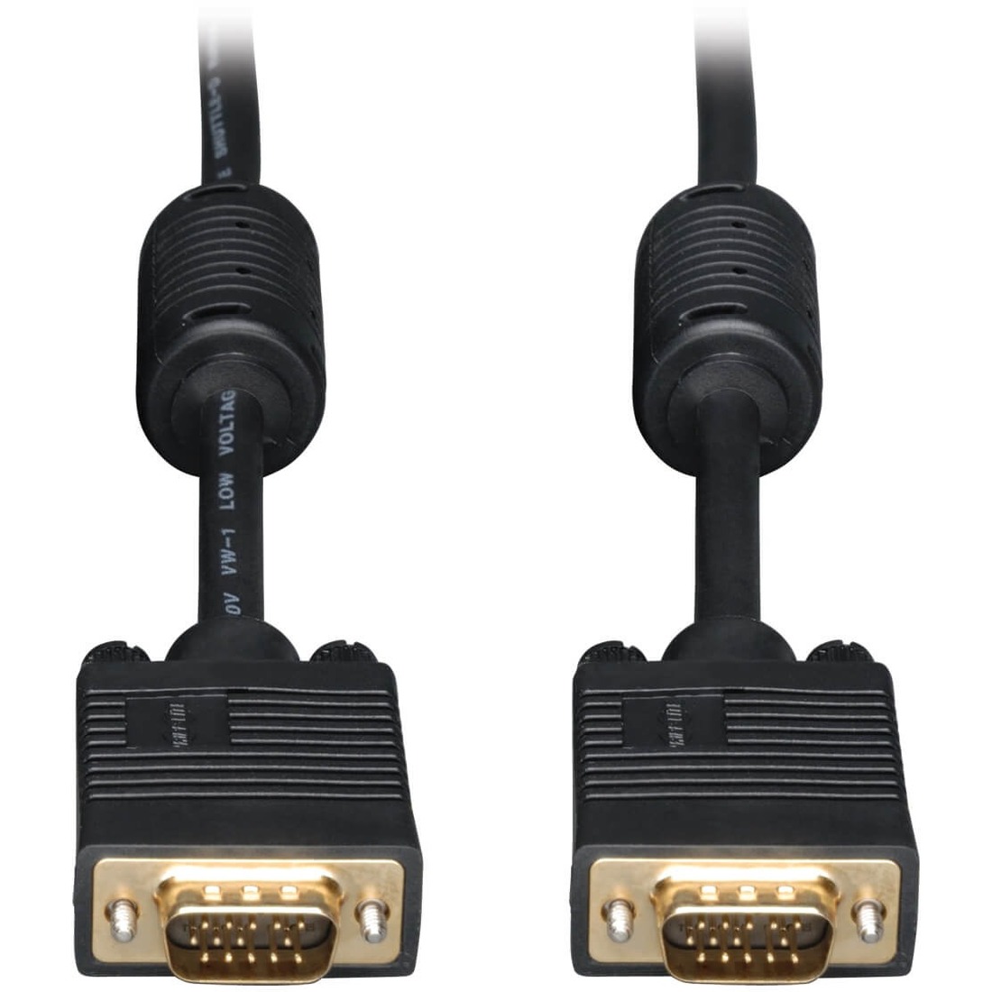 Tripp Lite by Eaton 25ft SVGA / VGA Coax Monitor Cable with RGB High Resolution HD15 M/M 25'