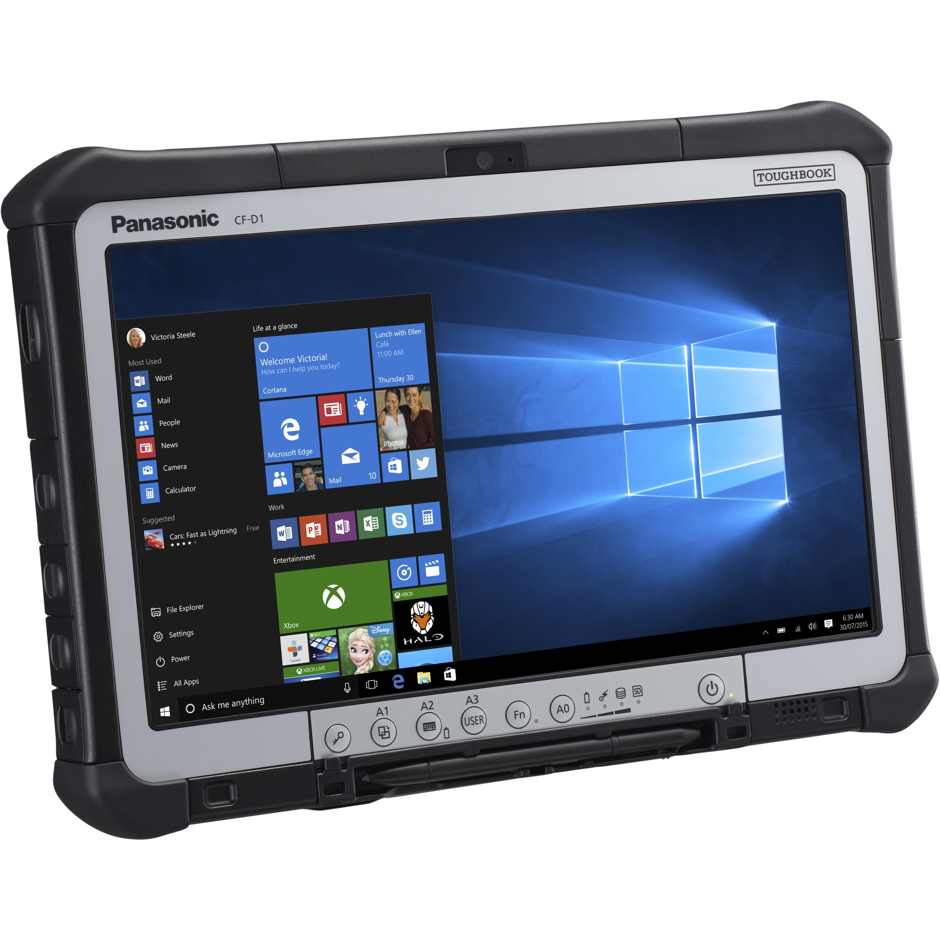 Panasonic TOUGHBOOK CF-D1 CF-D1QV330TW Tablet - 13.3" - 4 GB