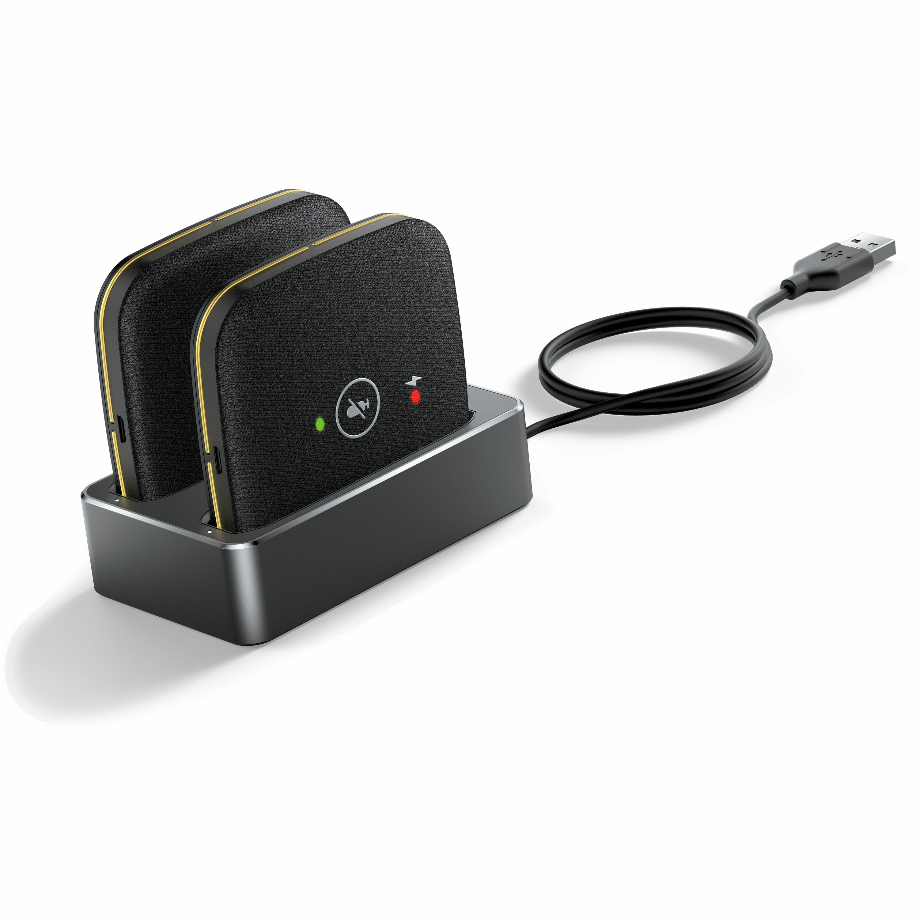 Yealink CPW65 Wireless Full Duplex Microphone for Conferencing, Meeting Room - Black