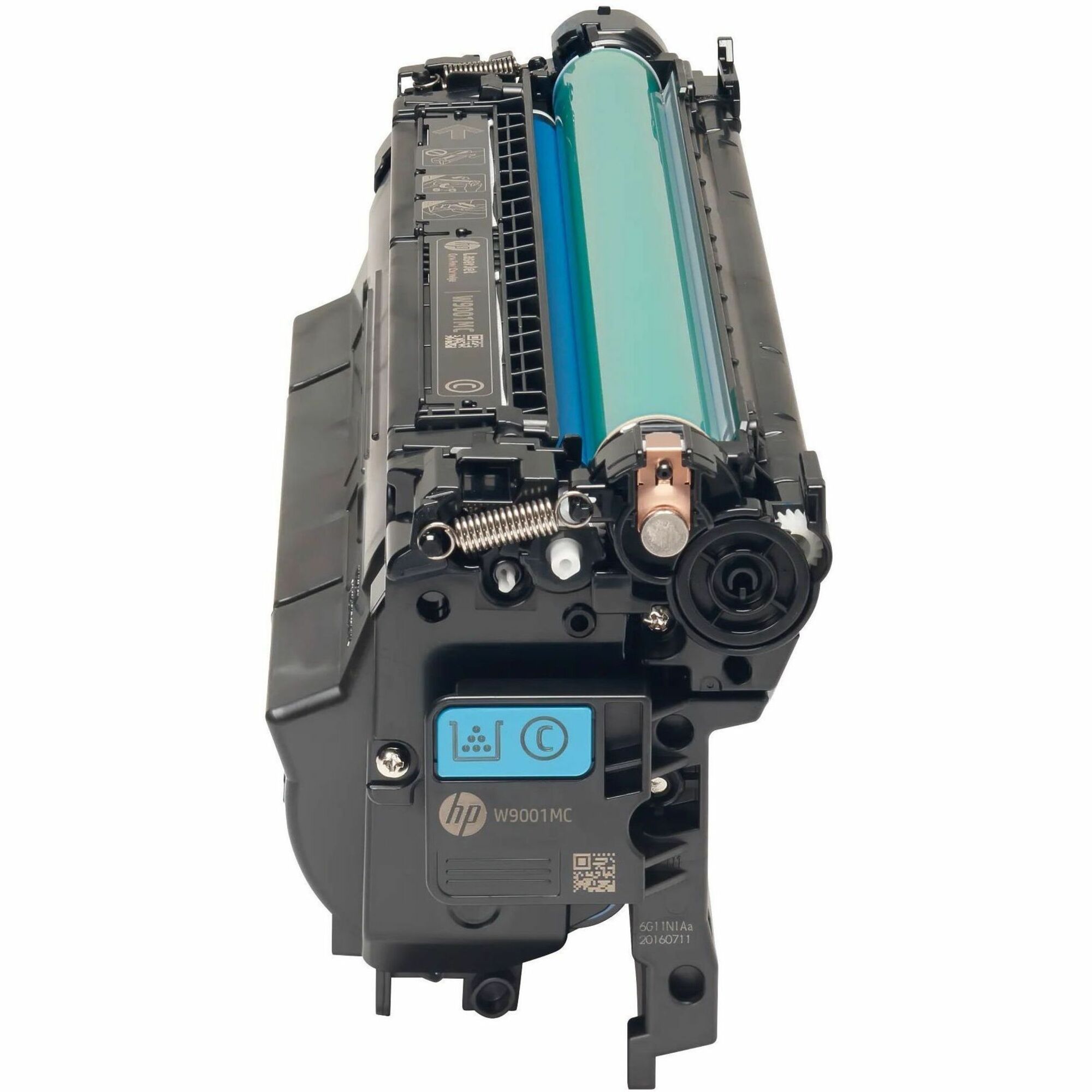 HP 655A (CF451A) Original Laser Toner Cartridge - Cyan - 1 Each