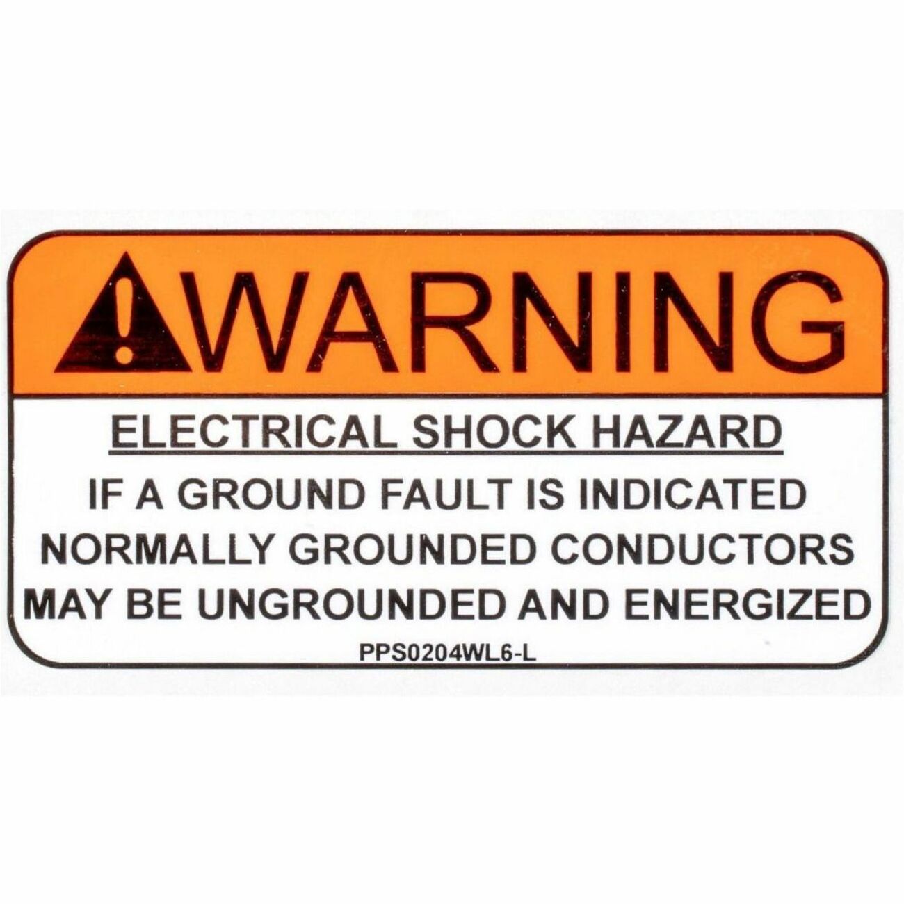 Panduit Solar Label