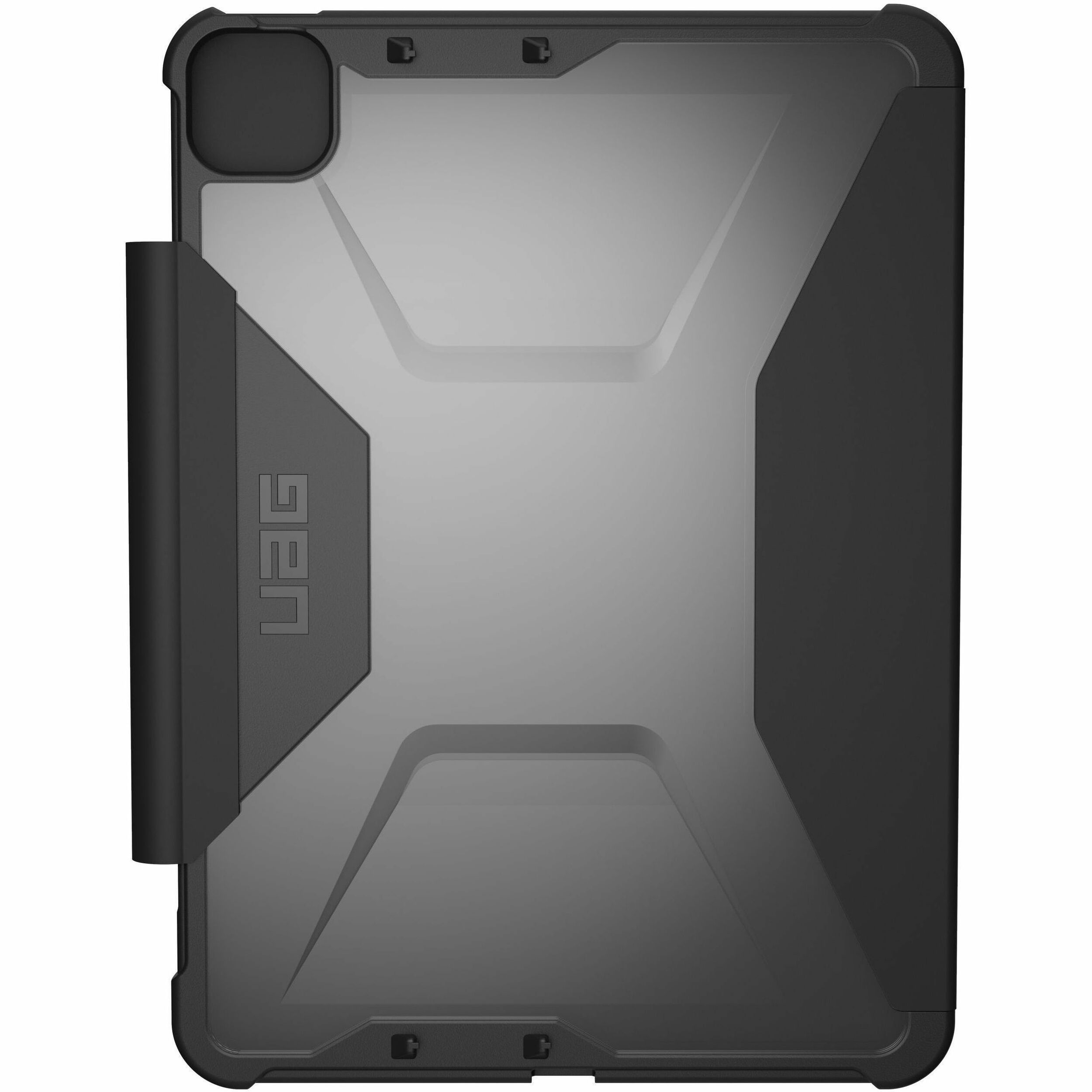 Urban Armor Gear PLYO Carrying Case (Folio) for 10.9" to 11" Apple iPad Air (5th Generation), iPad Air (4th Generation), iPad Pro, iPad Pro (2nd Generation), iPad Pro (3rd Generation) Tablet, Stylus, Apple Pencil - Black, Ice