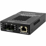 10/100BASE-TX RJ45 POE TO 100BASE-FX, MM ST, 2KM WITH -AR POWER SUPPLY