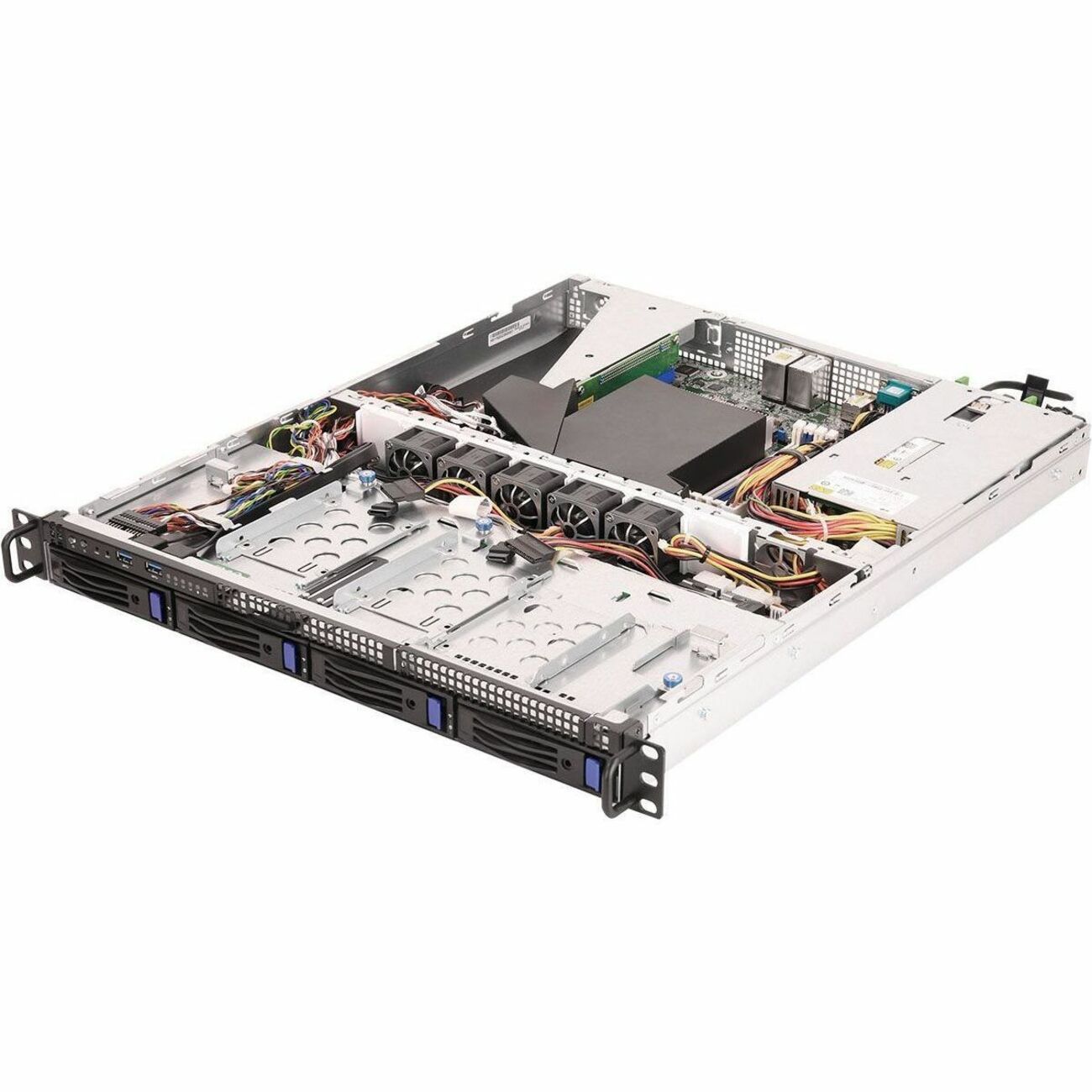 ASRock Rack 1U4LW-X470 Barebone System - 1U Rack-mountable - Socket AM4