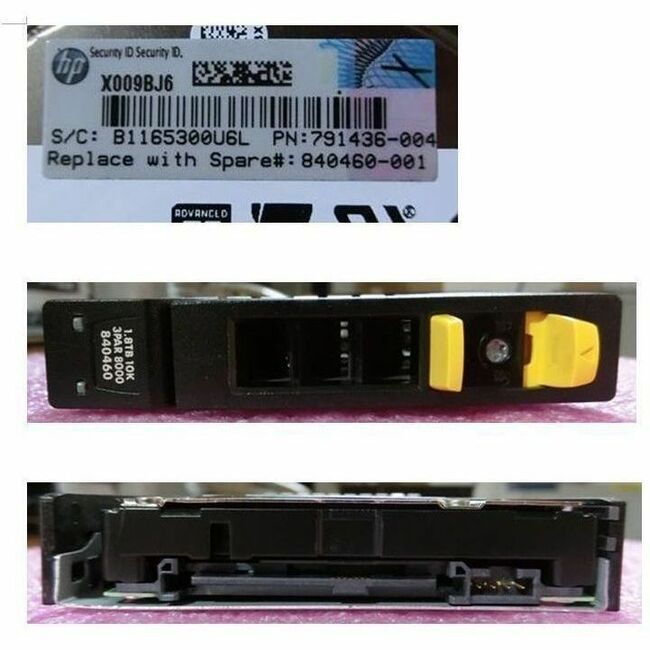 HPE SOURCING - CERTIFIED PRE-OWNED 1.80 TB Hard Drive - 2.5" Internal - SAS (6Gb/s SAS)