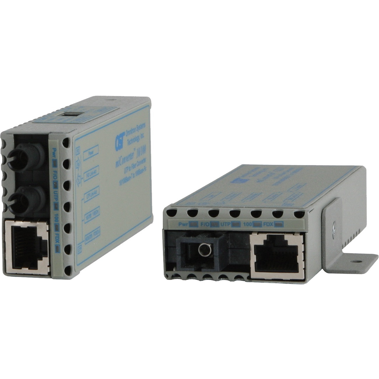 Omnitron Systems Miniature 10/100BASE-TX to 100BASE-FX Ethernet Media Converter