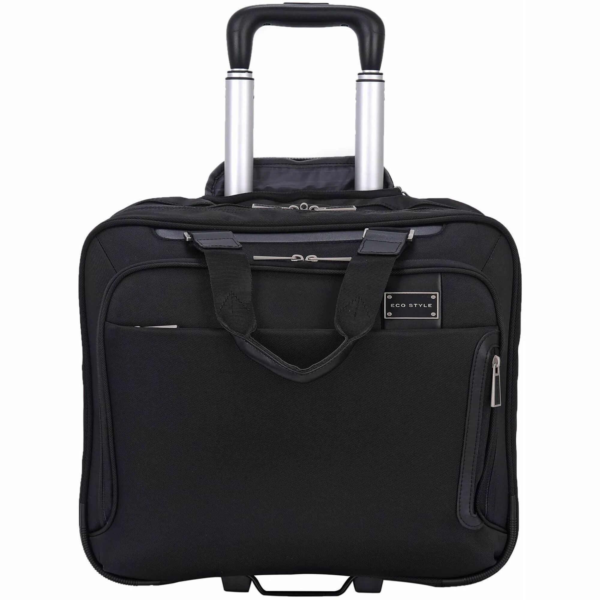 ECO STYLE Tech Exec Carrying Case (Roller) for 16.1" Laptop - Black