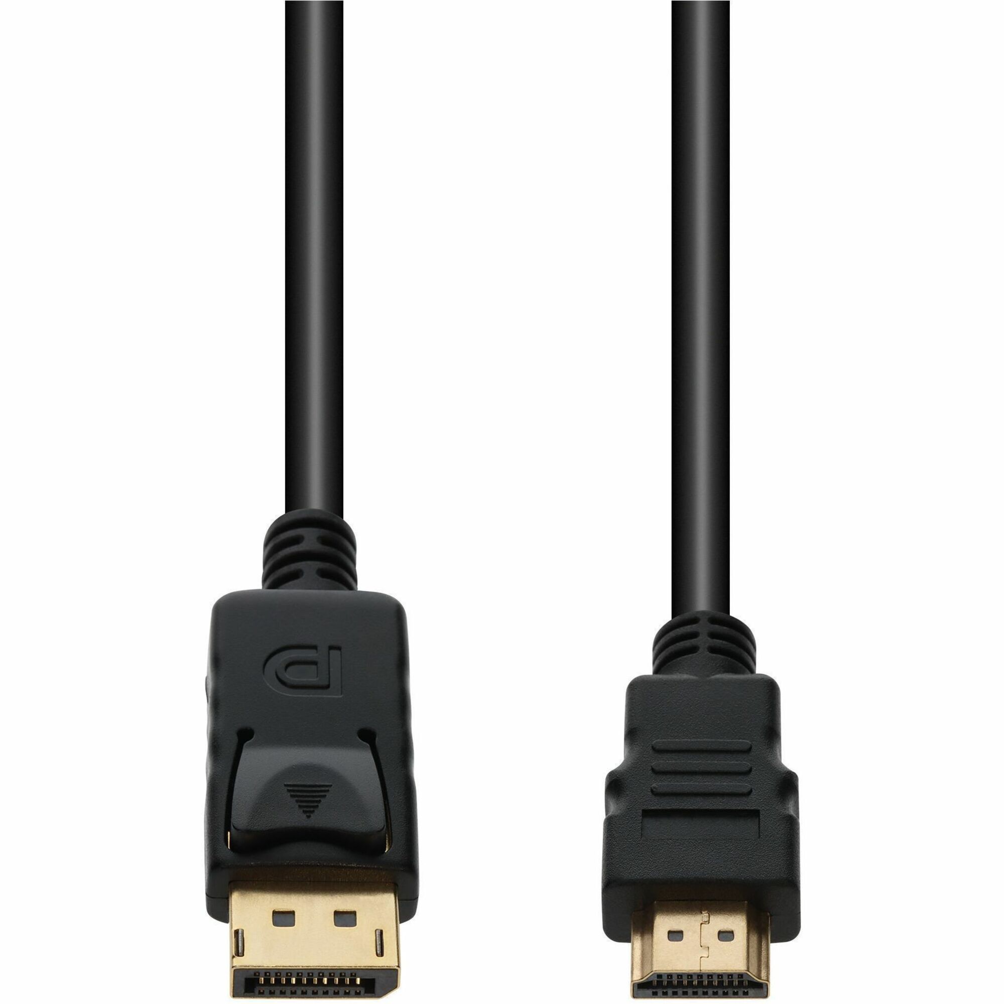 AddOn 10ft DisplayPort (Male) to HDMI (Male) Black Cable, 4K 30Hz