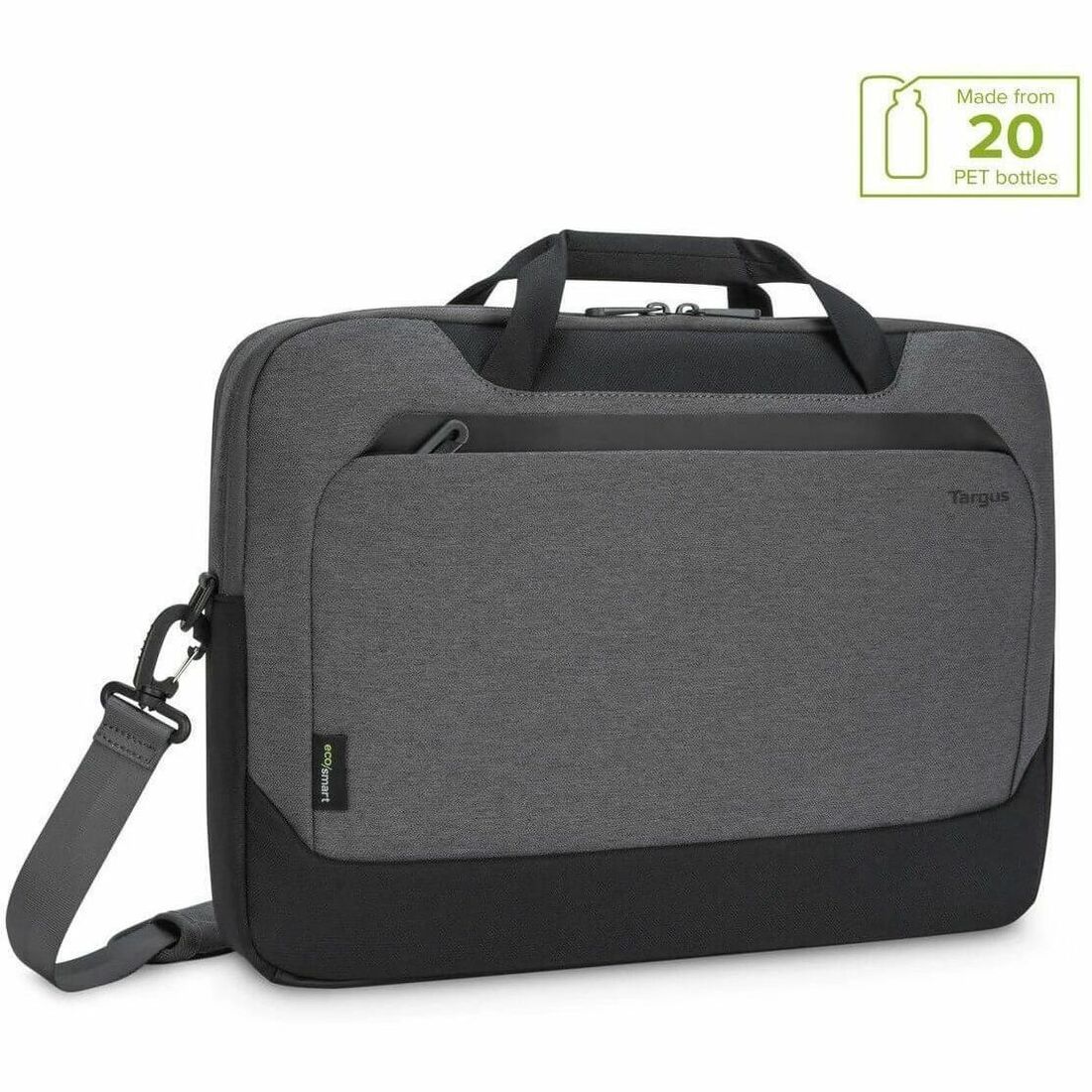 Targus Cypress EcoSmart TBT92602GL Carrying Case (Briefcase) for 15.6" Notebook - Gray