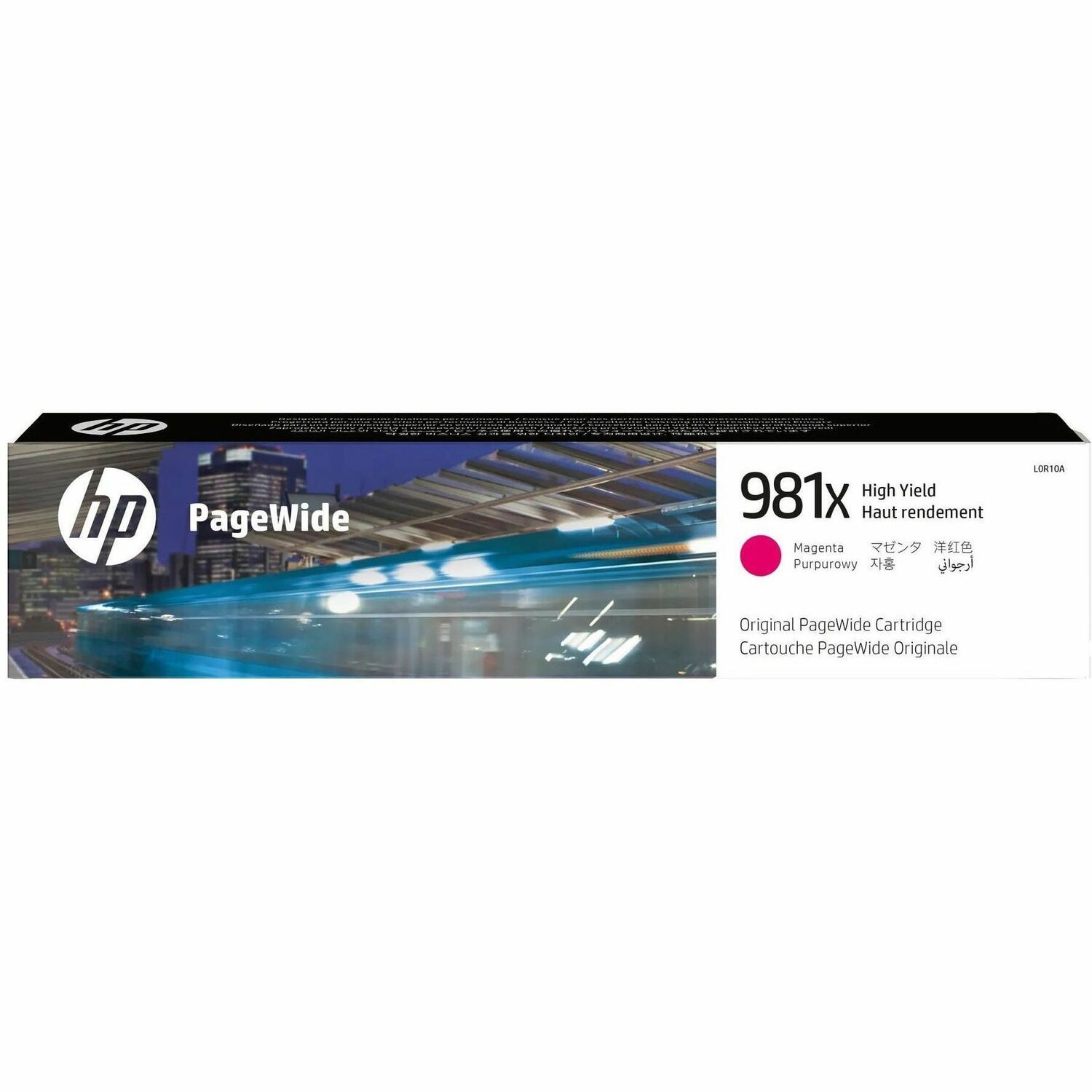 HP 981X (L0R10A) Original High Yield Inkjet Ink Cartridge - Single Pack - Magenta - 1 Each