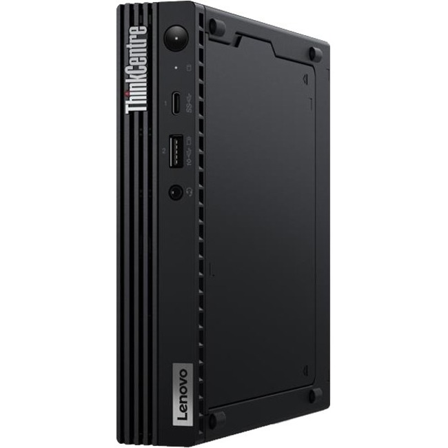 Lenovo ThinkCentre M70q 11DT00FEUS Desktop Computer - Intel Core i5 10th Gen i5-10400T - 16 GB - 512 GB PCI Express NVMe 3.0 x4 SSD - Tiny - Black