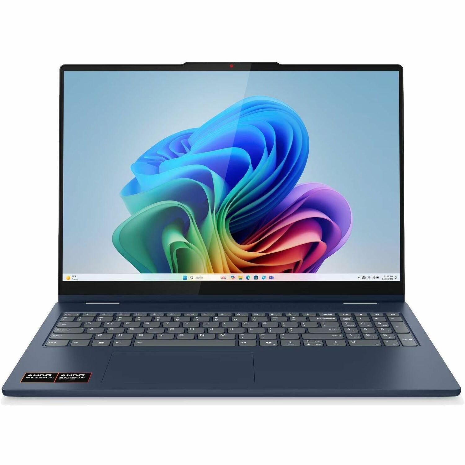 Lenovo IdeaPad 5 16AKP10 83KU000QUS 16" Touchscreen Convertible 2 in 1 Notebook - WUXGA - AMD Ryzen AI 7 350 - 16 GB - 512 GB SSD - English (US) Keyboard - Cosmic Blue